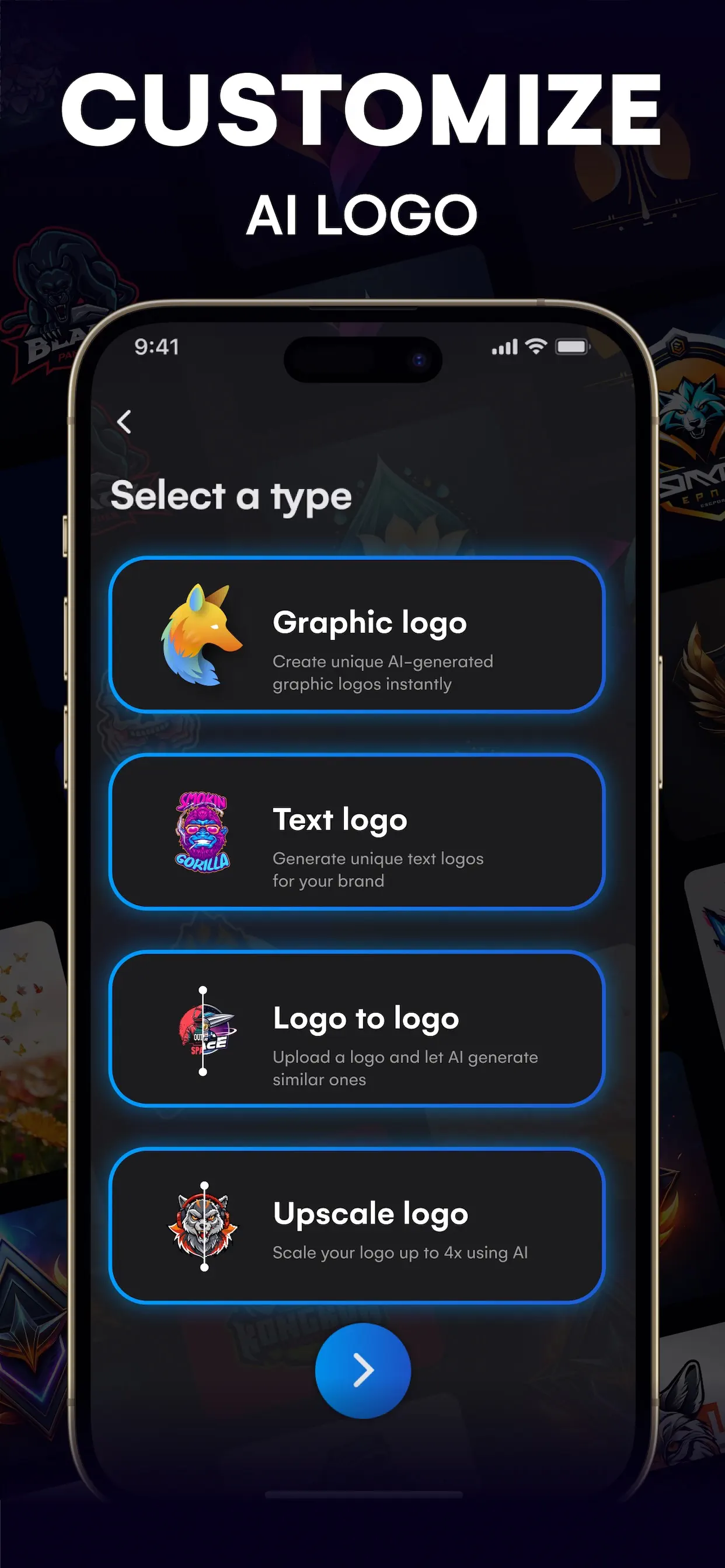 Logo Maker _ AI Design Creator App Store screenshot 4
