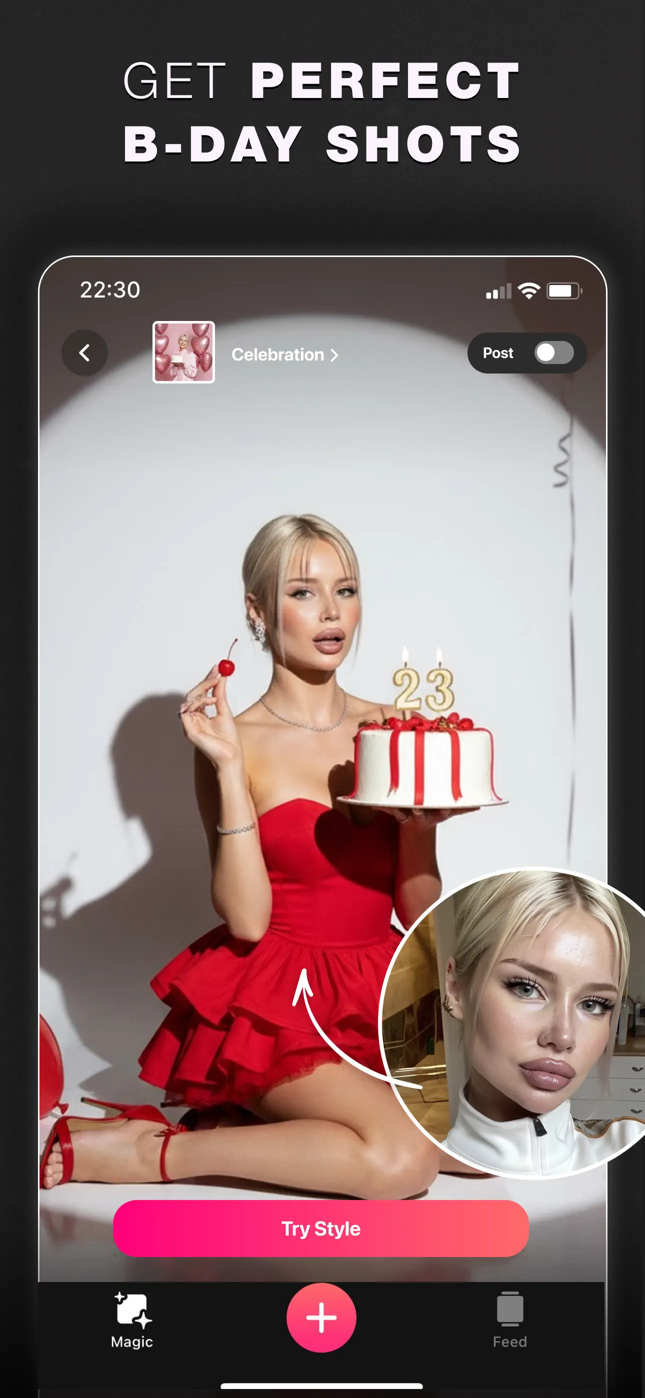 Glam AI: Video & Photo Editor App Store screenshot 1