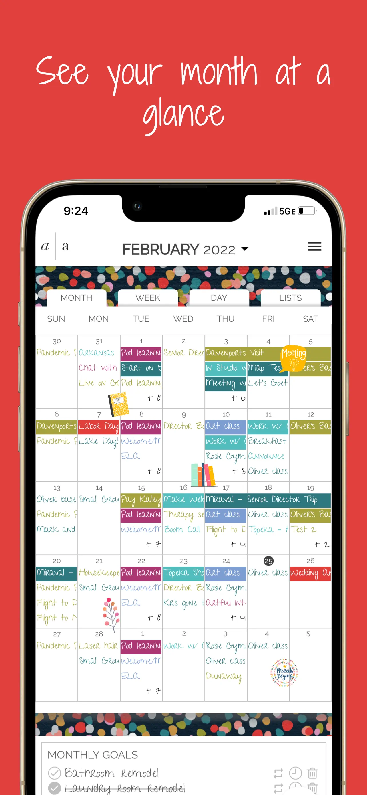 Artful Agenda App Store screenshot 2