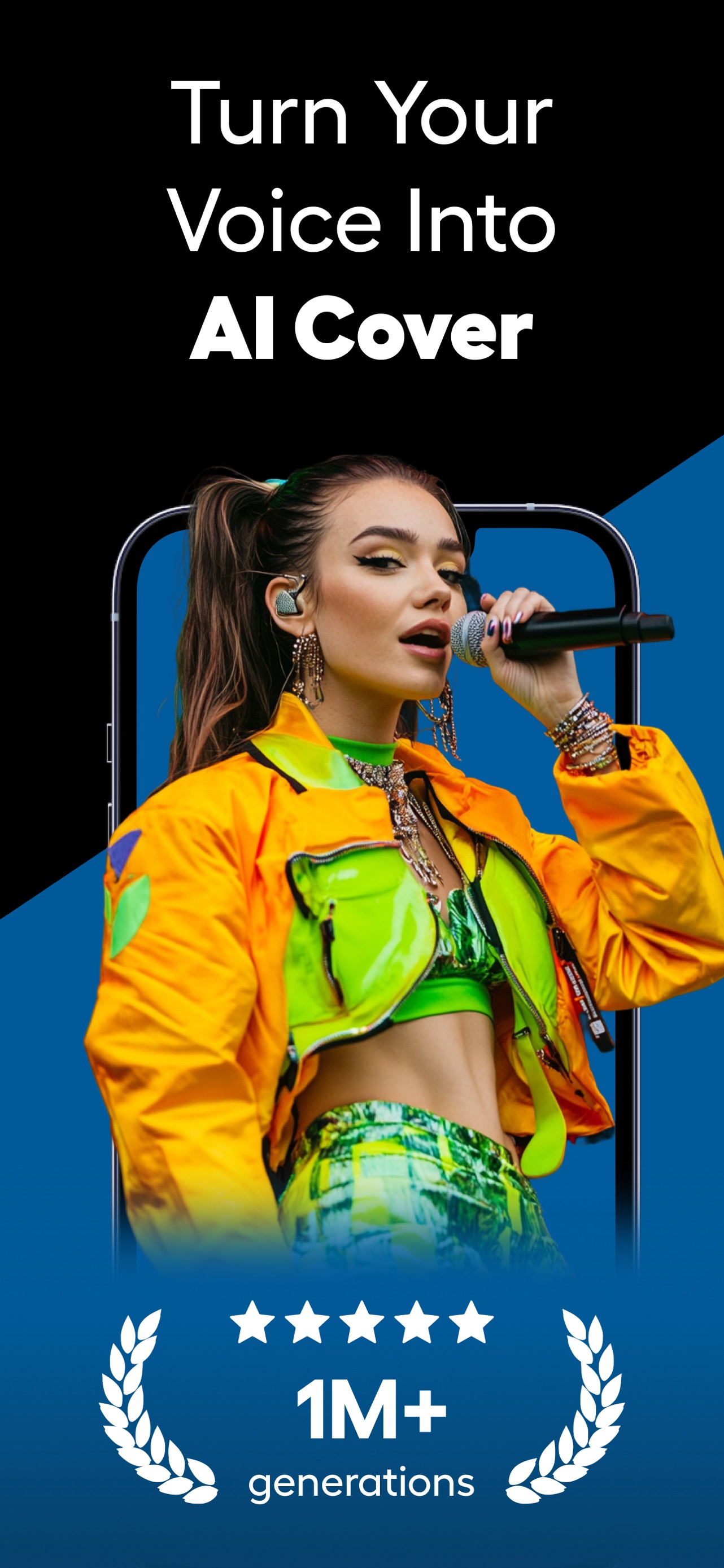 Sona: AI Music & Cover Maker App Store screenshot 1