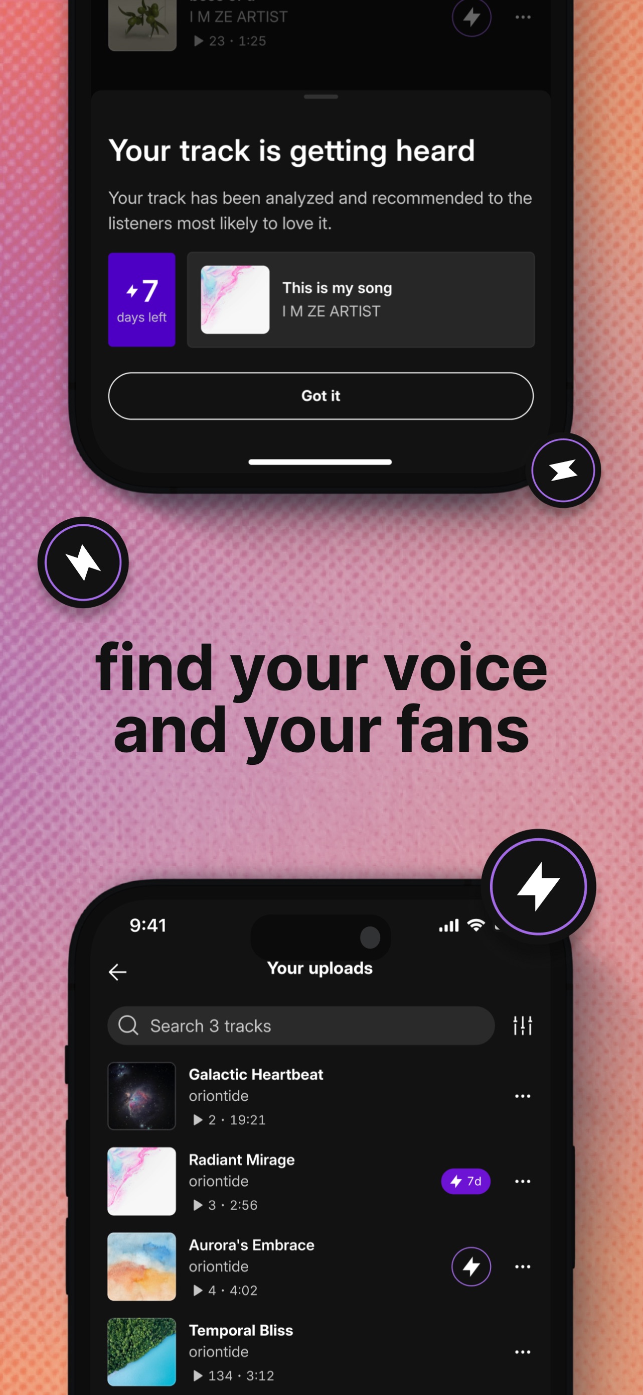 SoundCloud: The Music You Love App Store screenshot 2