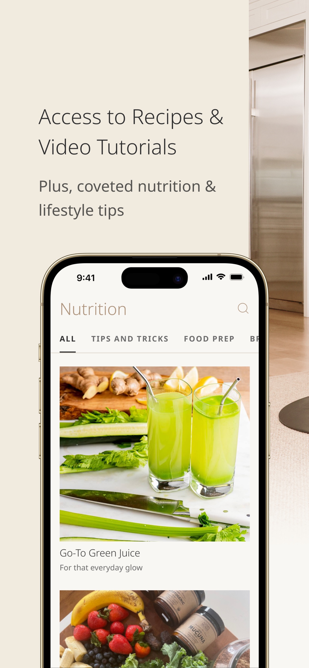 MWH: Fitness + Wellness App Store screenshot 1