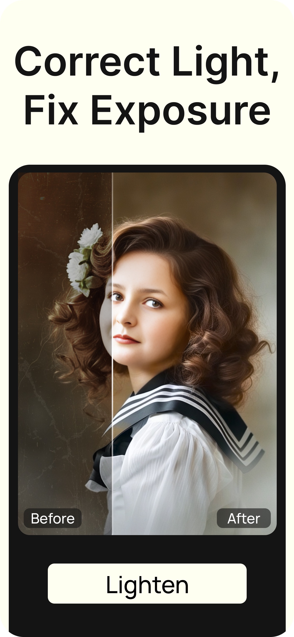 Renew - Restore Old Photos AI App Store screenshot 1