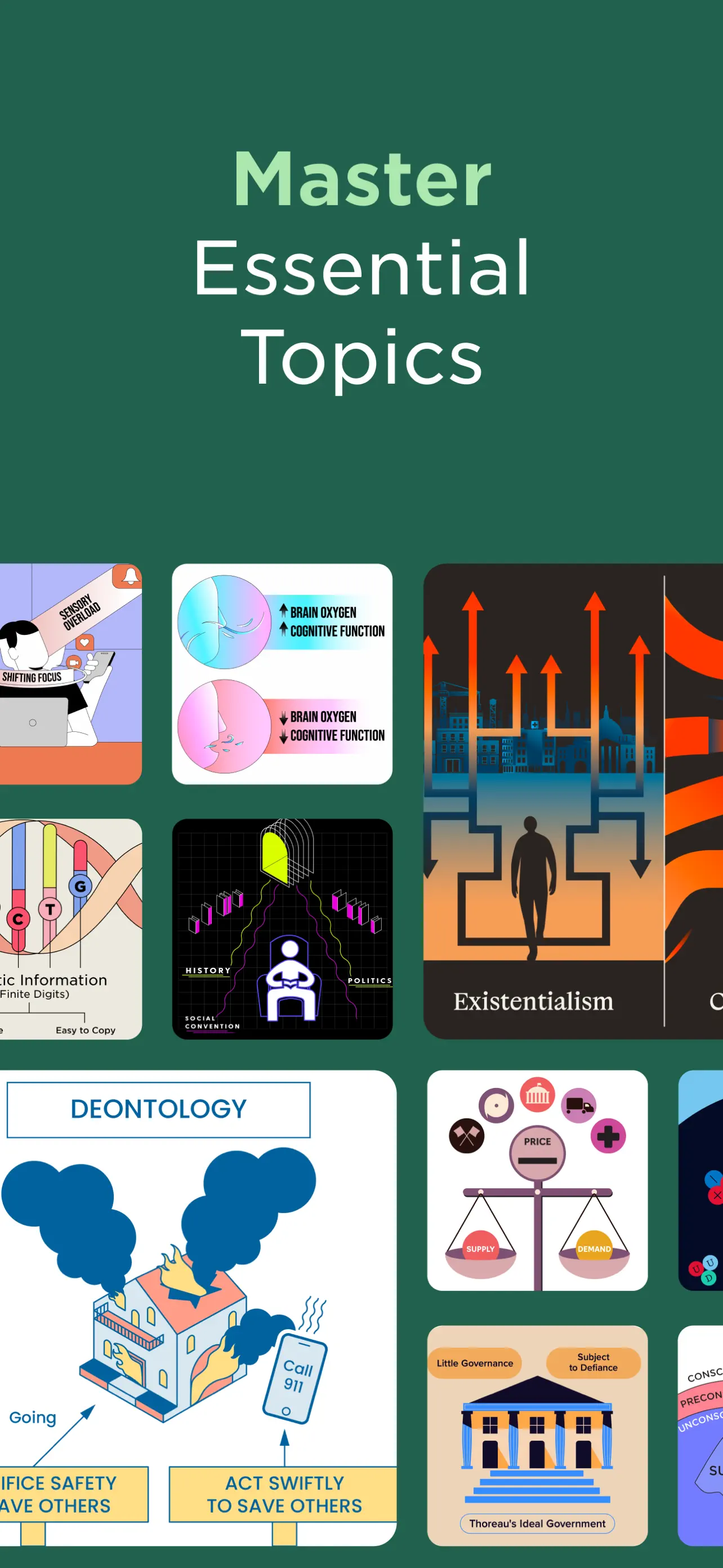Imprint: Visual Micro Learning App Store screenshot 1