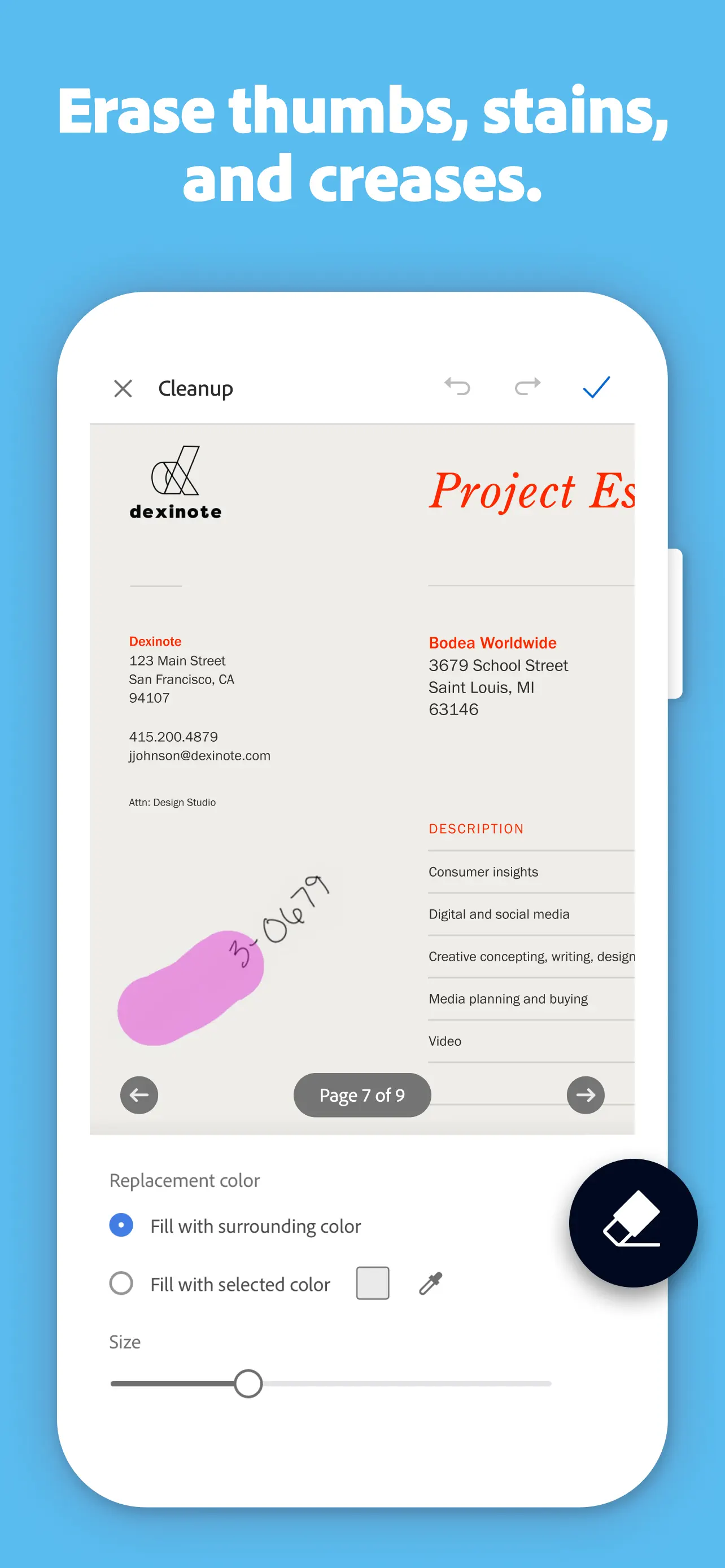 Adobe Scan: PDF & OCR Scanner App Store screenshot 3