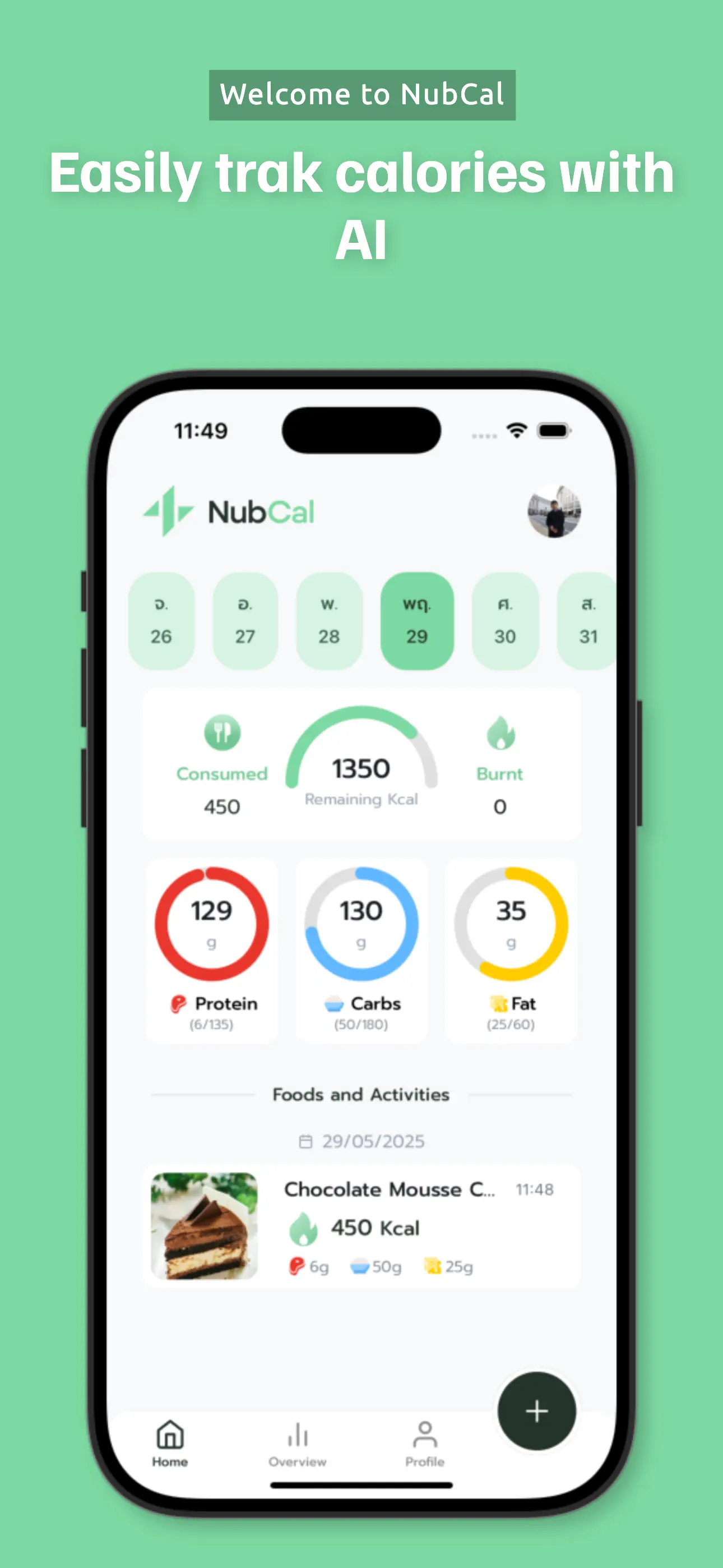 NubCal: AI Calorie Counter App Store screenshot 2