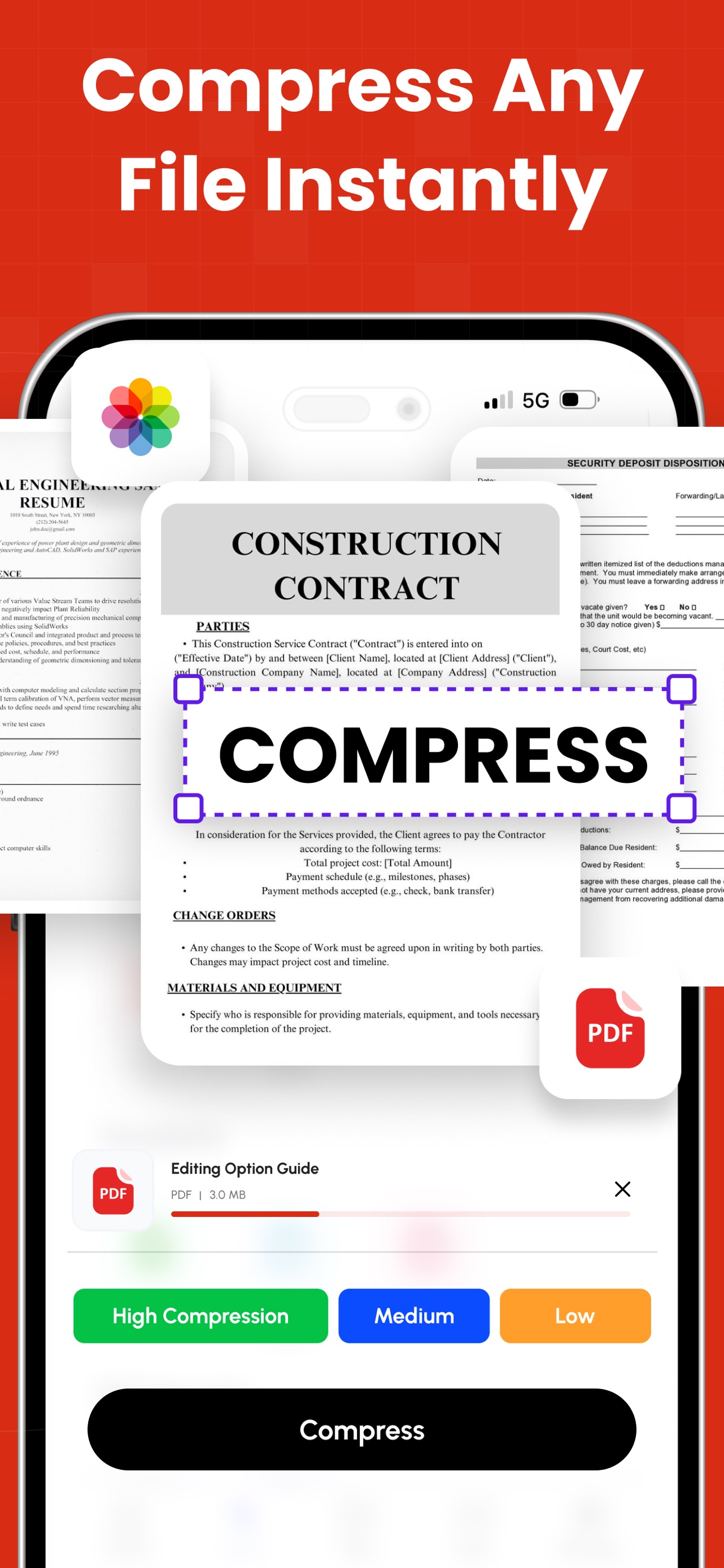 PDF Converter - PDF Editor・ App Store screenshot 1