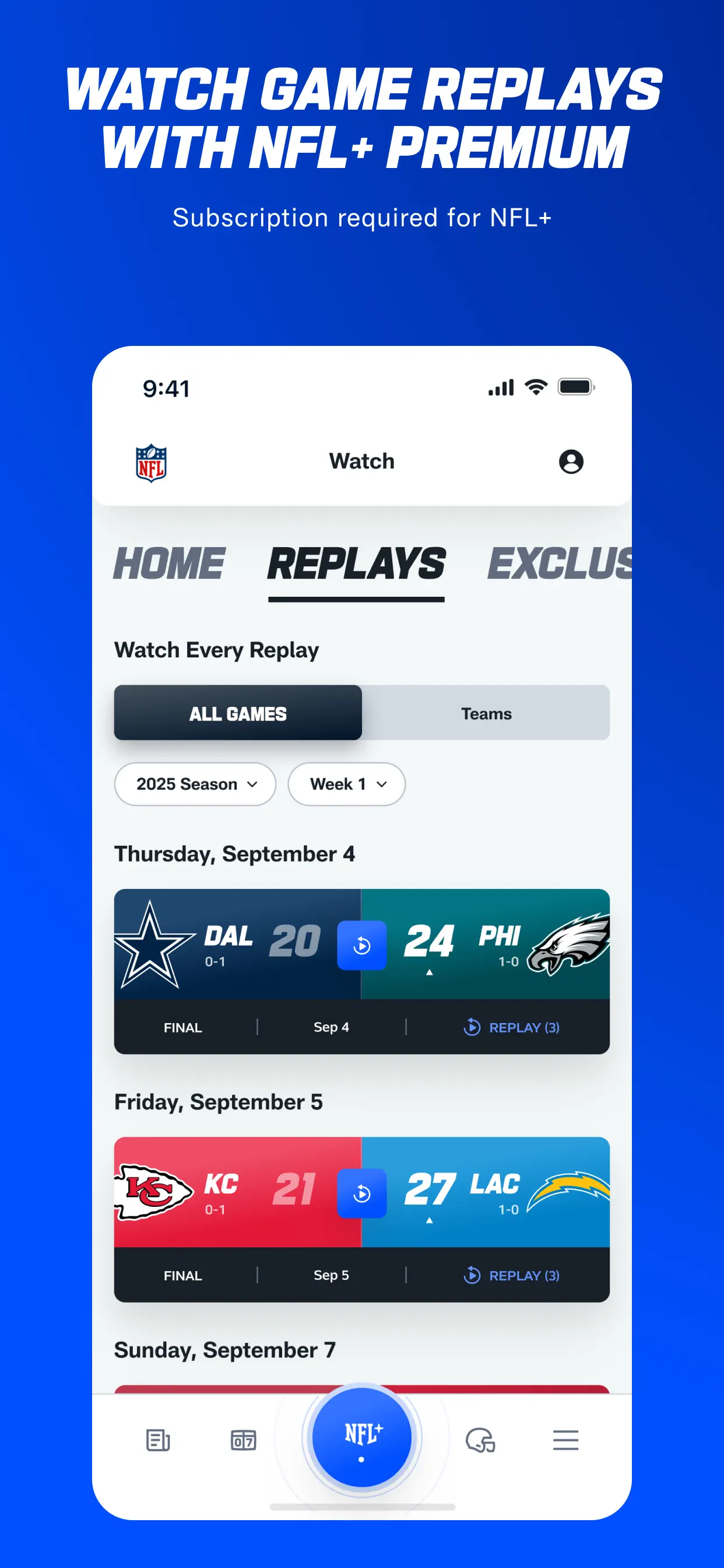 NFL App Store screenshot 4