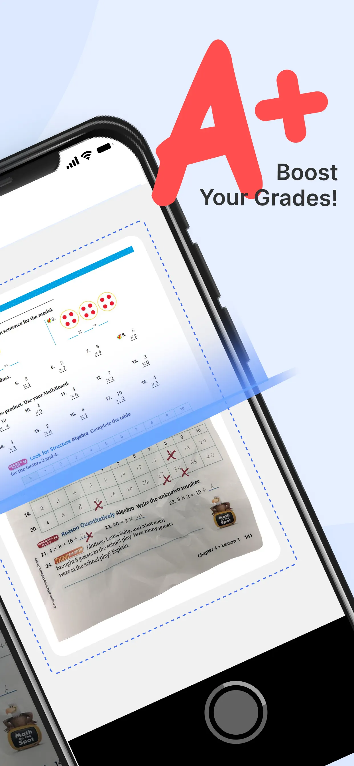 GradeUp: Homework Scanner App Store screenshot 2