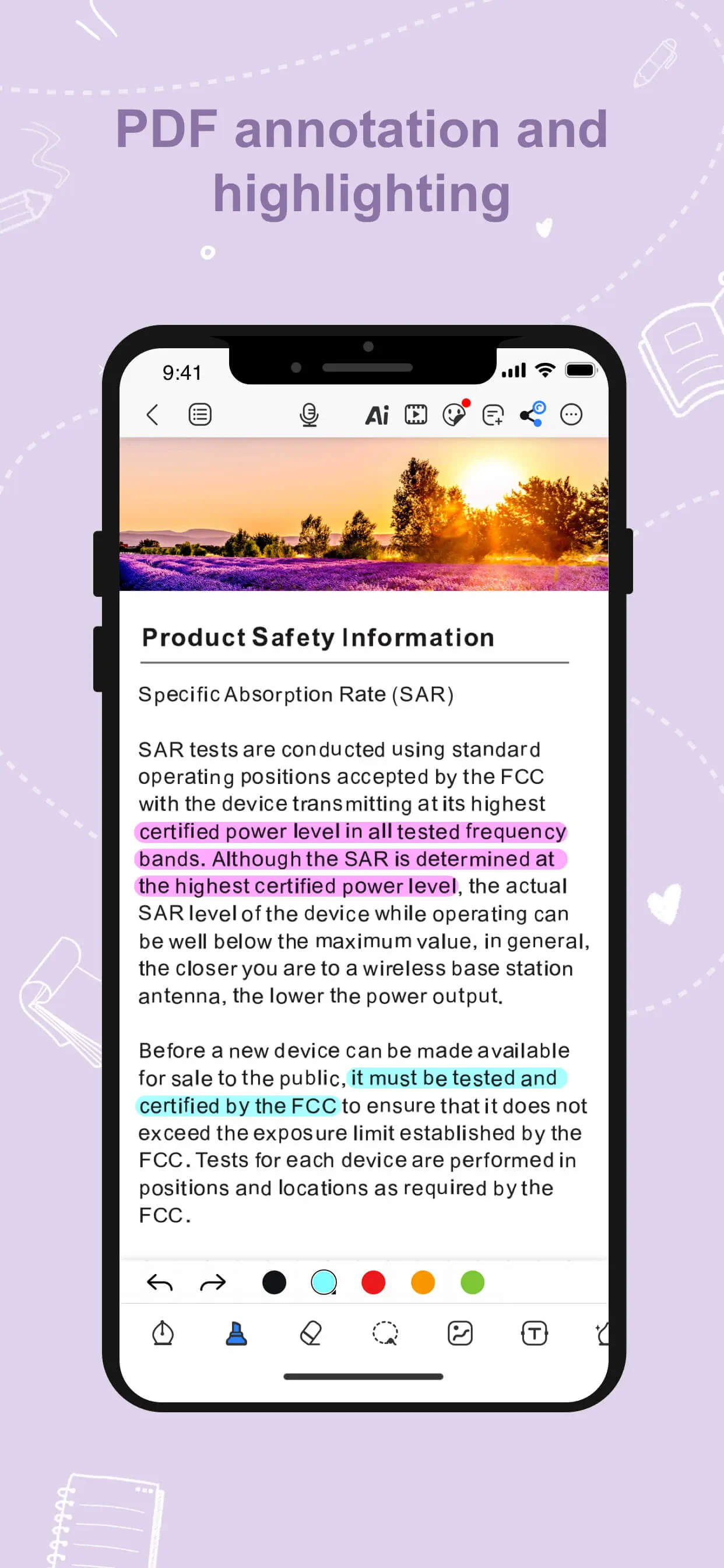 Kilonotes-Notes & Mark up PDF App Store screenshot 2