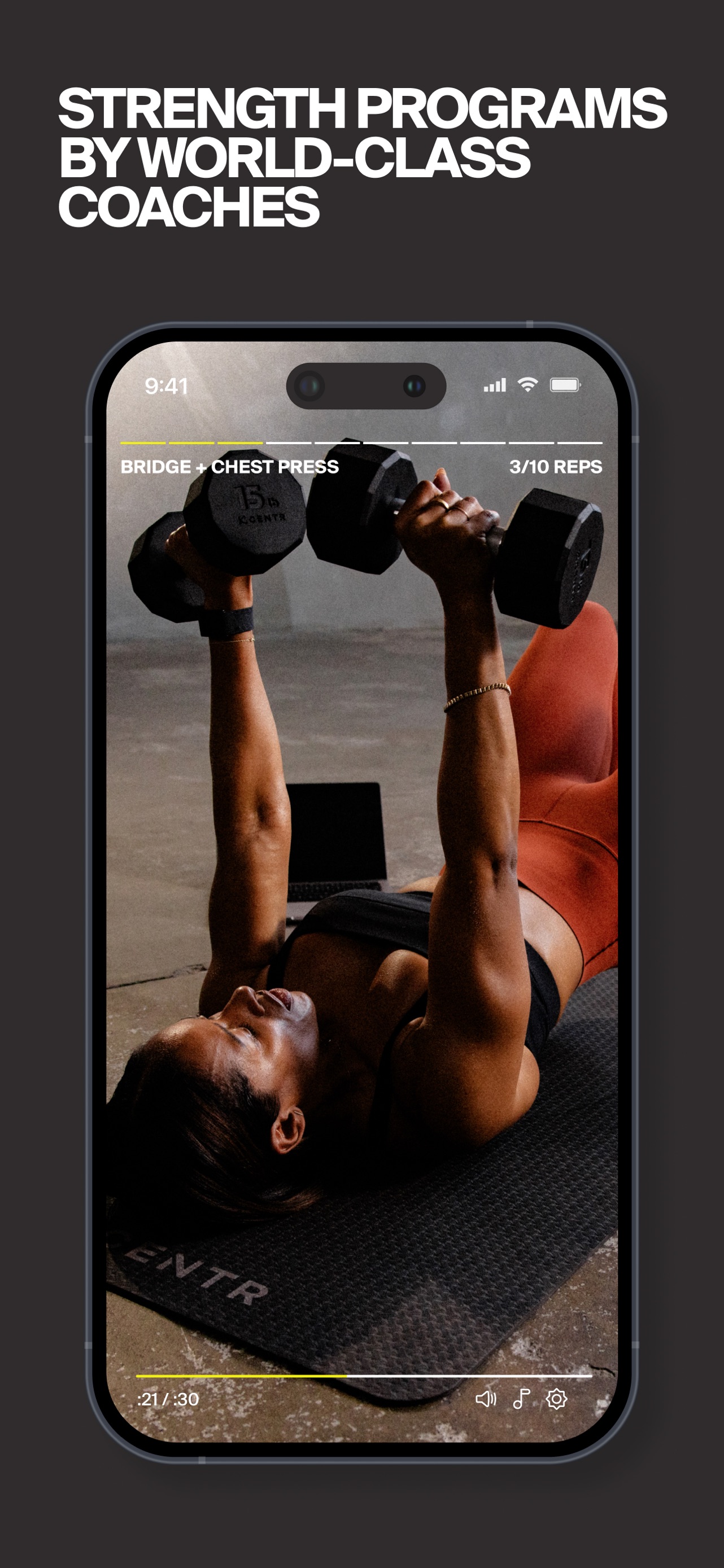 Centr: Strength & Fitness App App Store screenshot 2