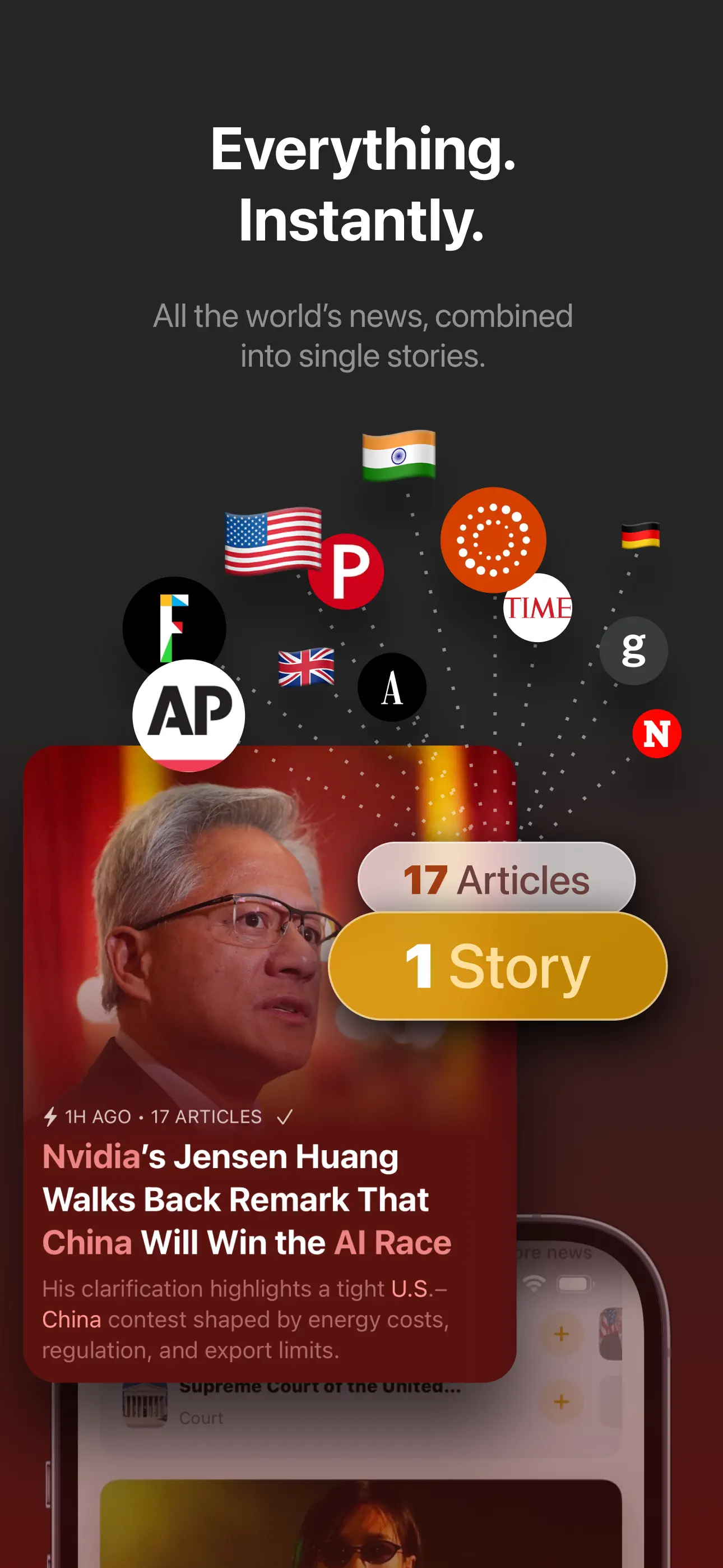 Particle: Personalized News App Store screenshot 2