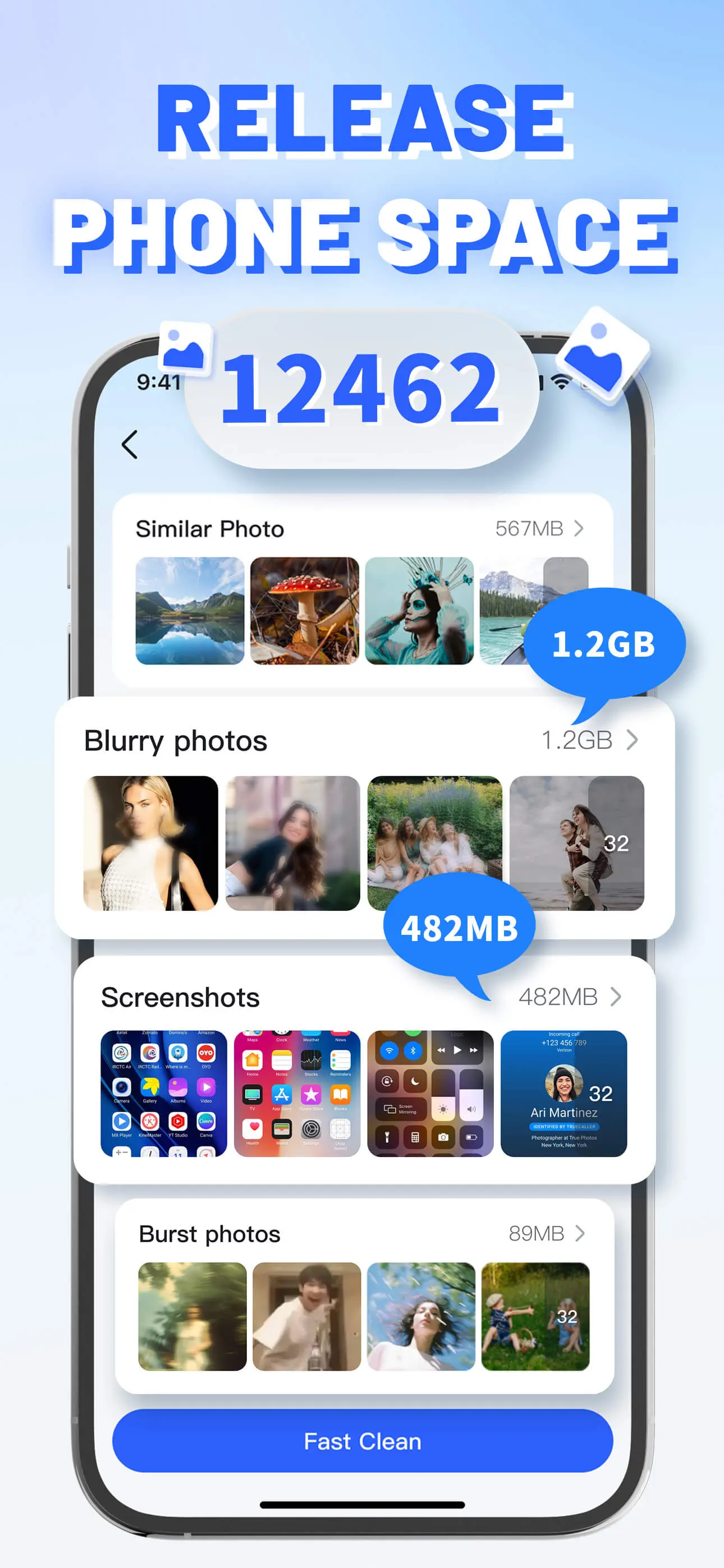 CleanerGo: Free up space App Store screenshot 2