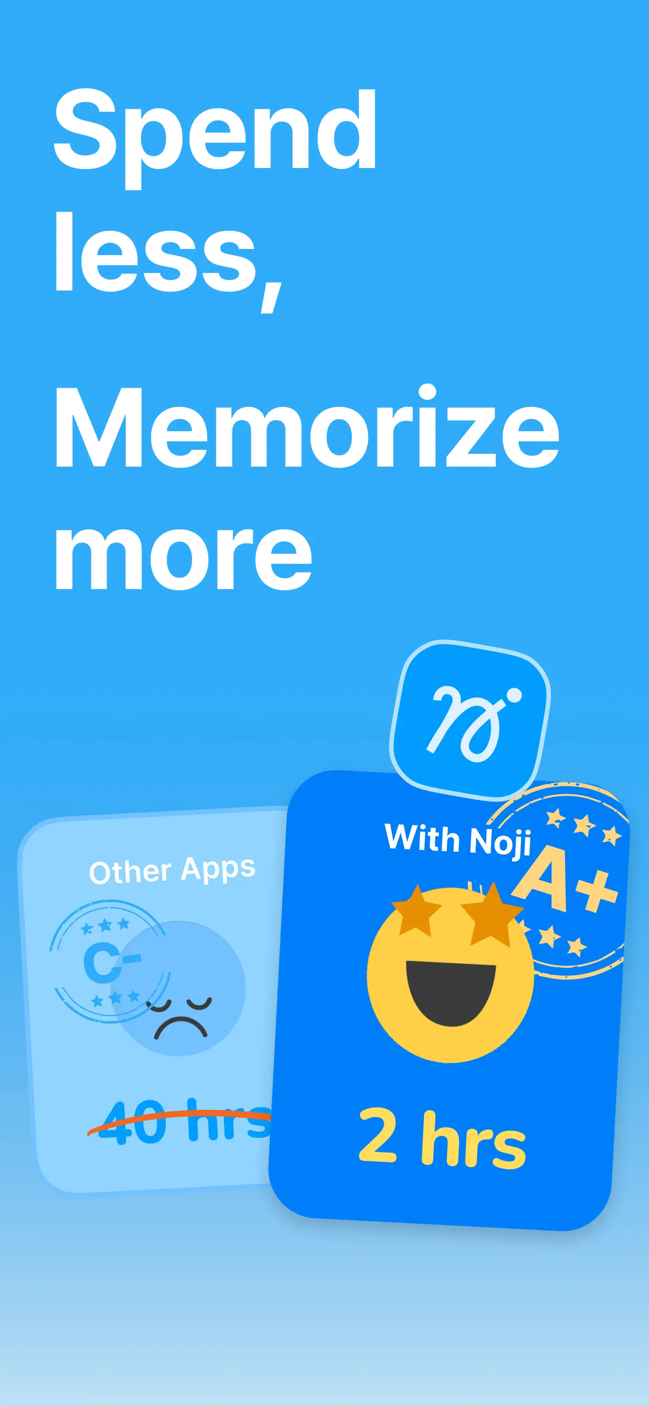 Noji - Flashcards study app App Store screenshot 1