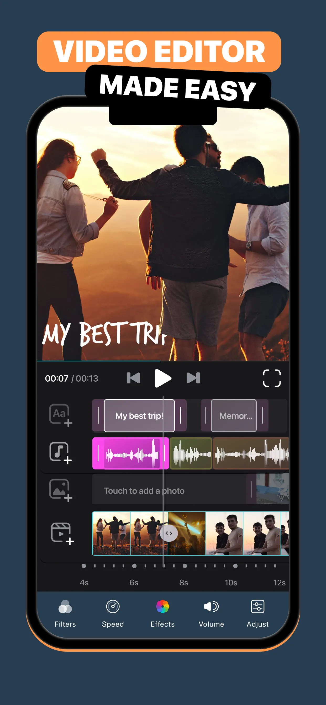 Video Editor · App Store screenshot 1