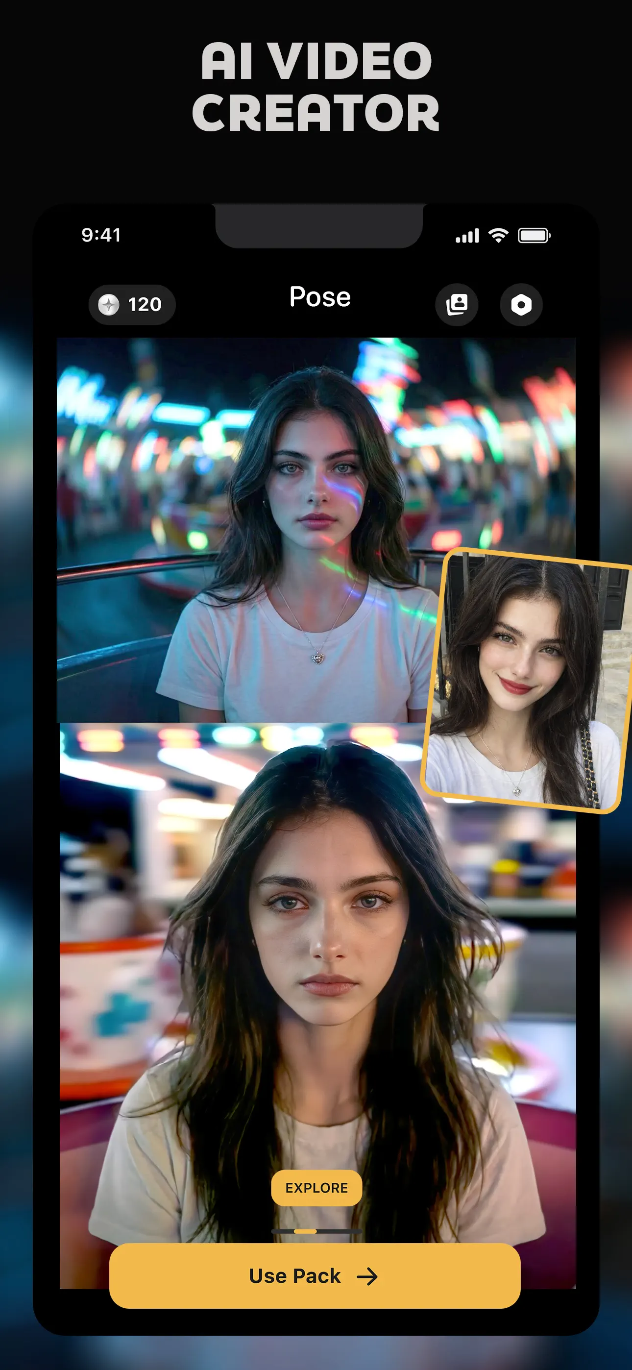 Pose: AI Photo Video Generator App Store screenshot 4