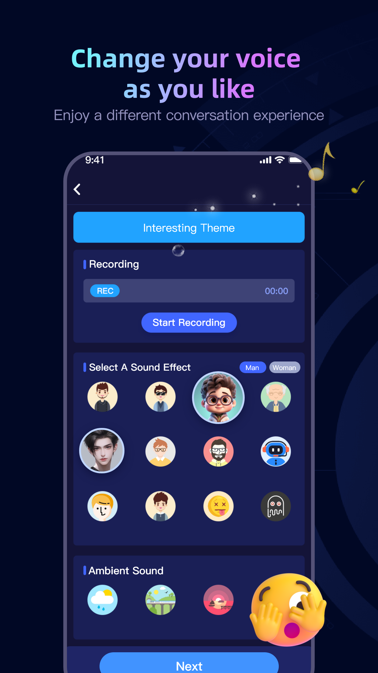 Magic Voice Changer Pro App Store screenshot 2