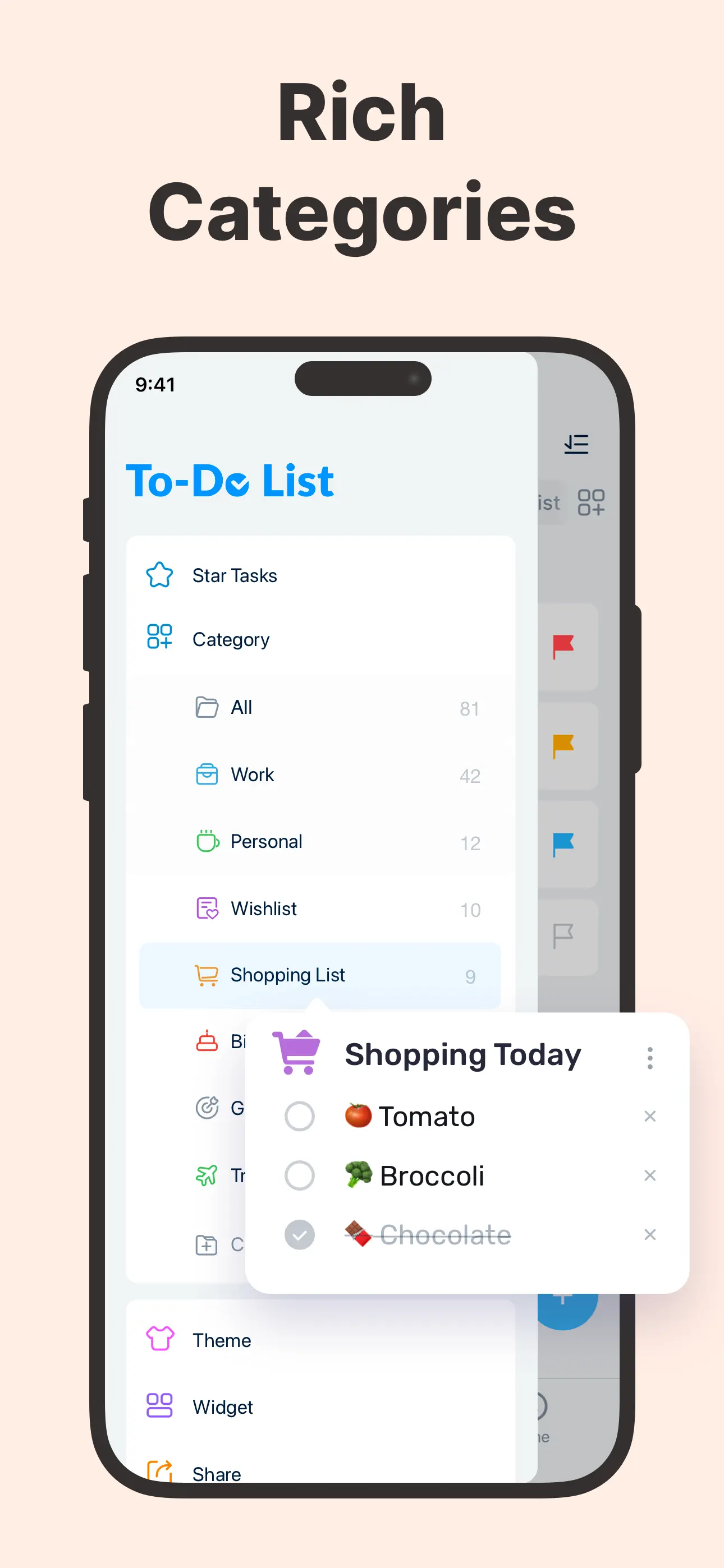 Todo List & Reminder - Todoery App Store screenshot 4