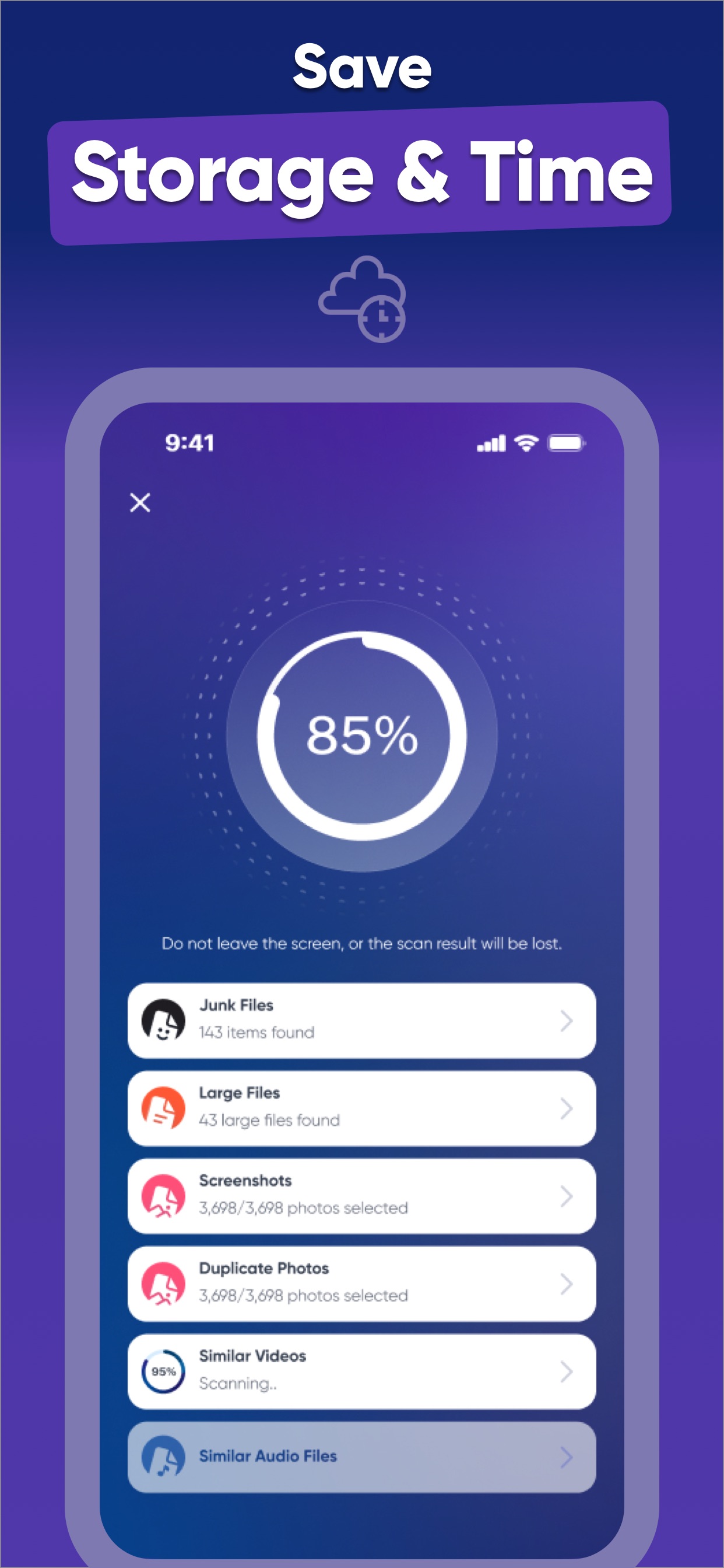 Cleaner ・Phone Storage Cleanup App Store screenshot 2