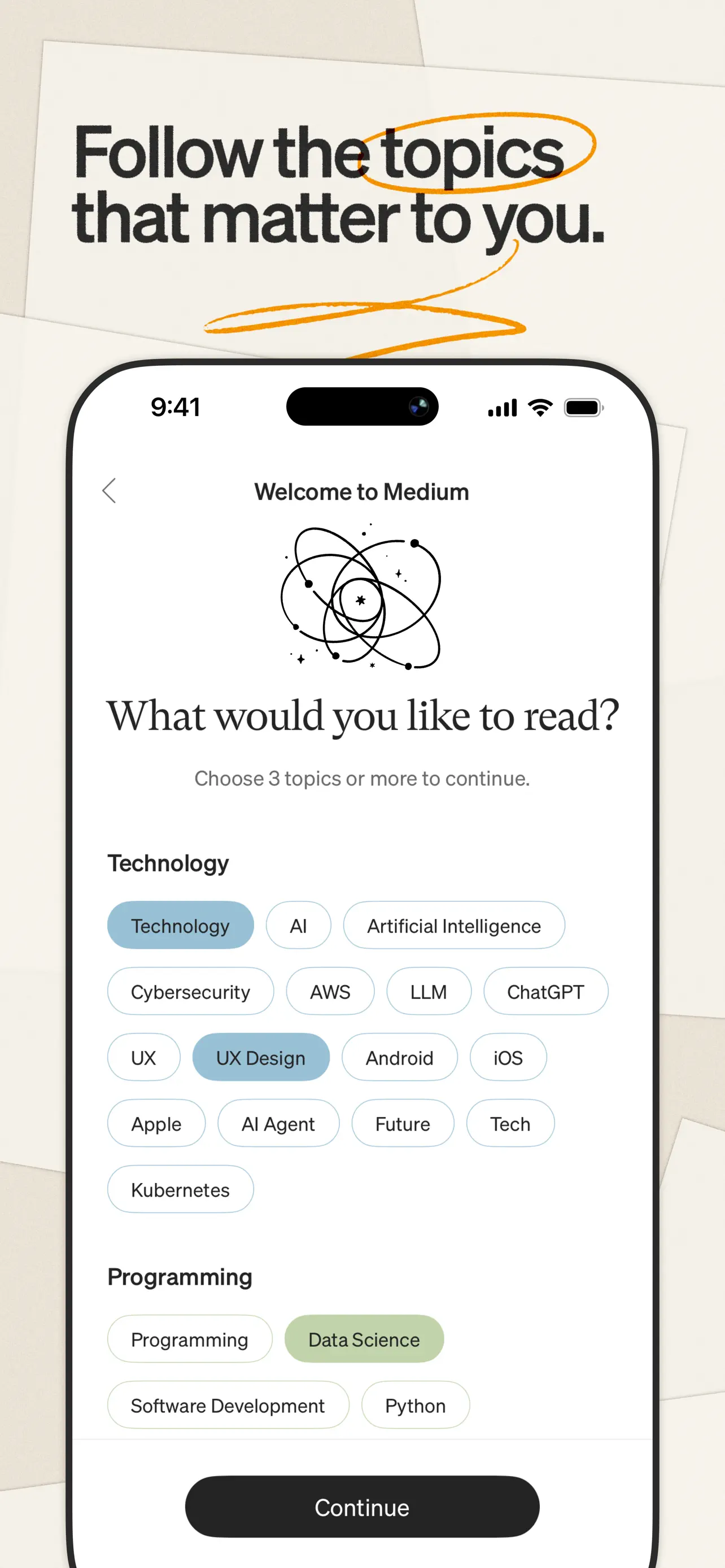 Medium: Read & Write Stories App Store screenshot 3