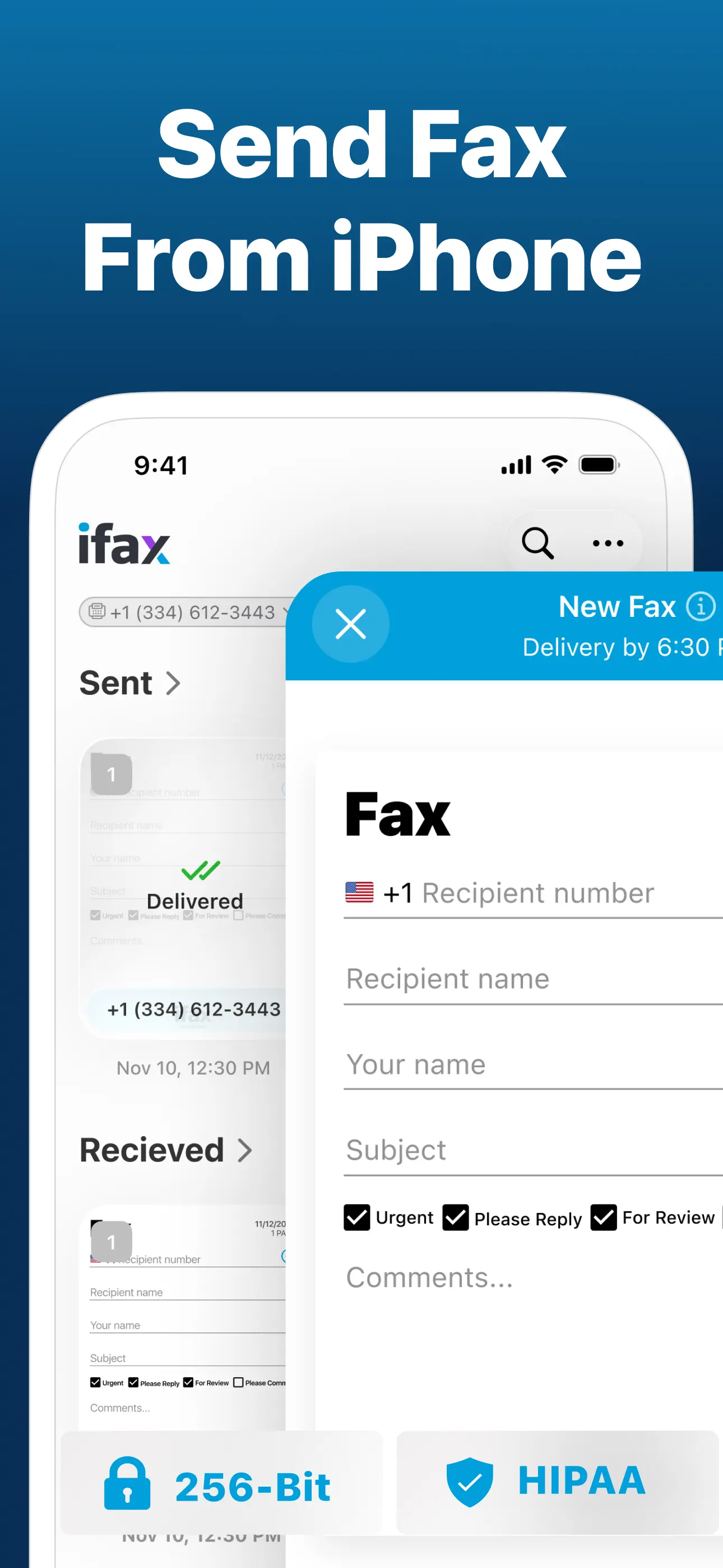 iFax App Send Fax From iPhone App Store screenshot 3