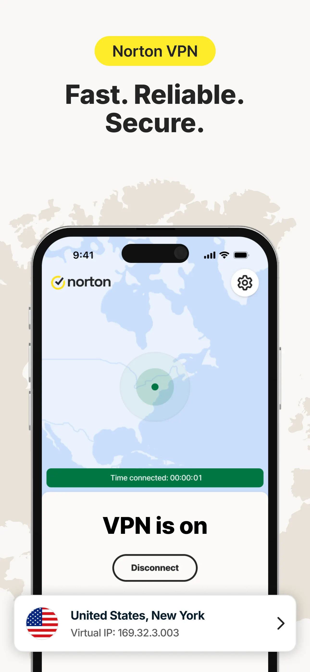 Norton VPN – Fast & Secure App Store screenshot 2