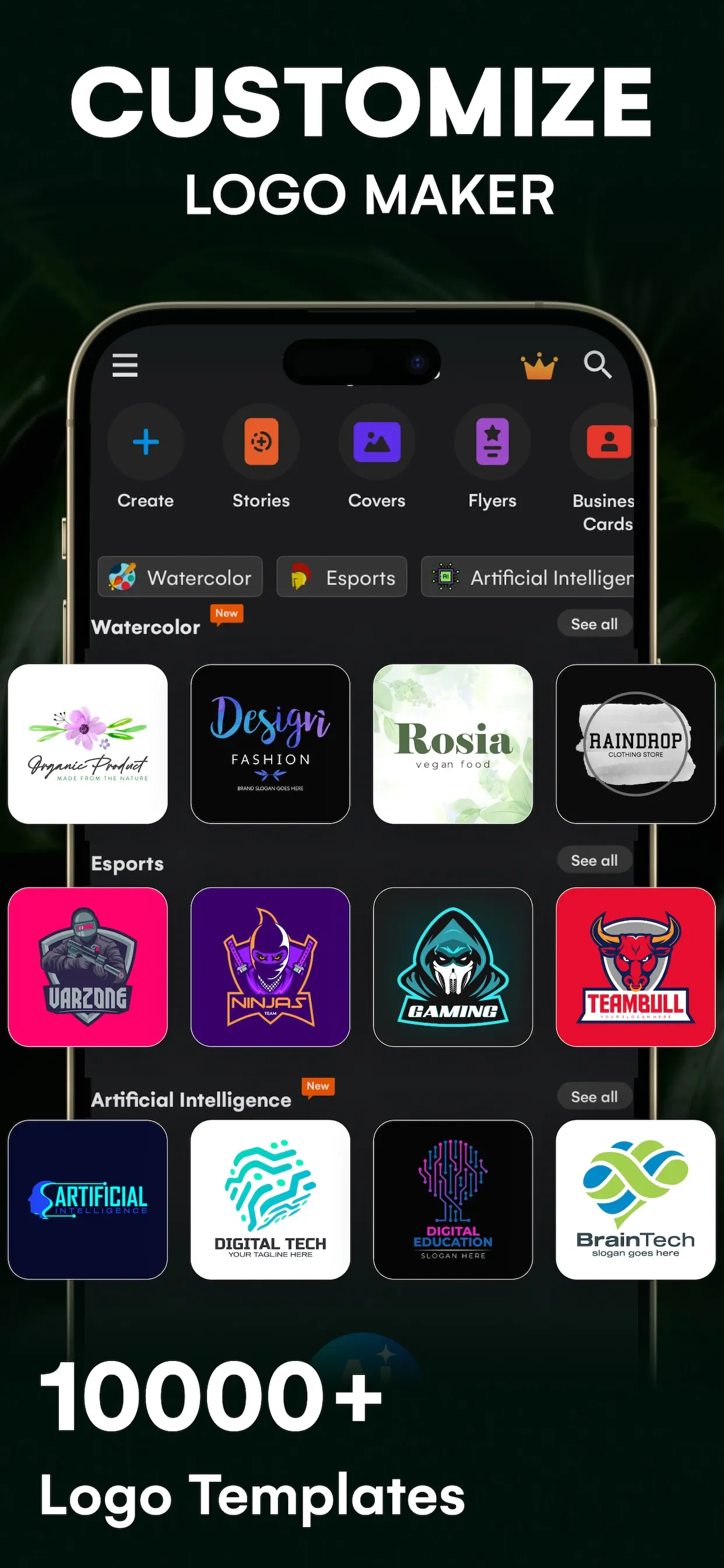 Logo Maker _ AI Design Creator App Store screenshot 2
