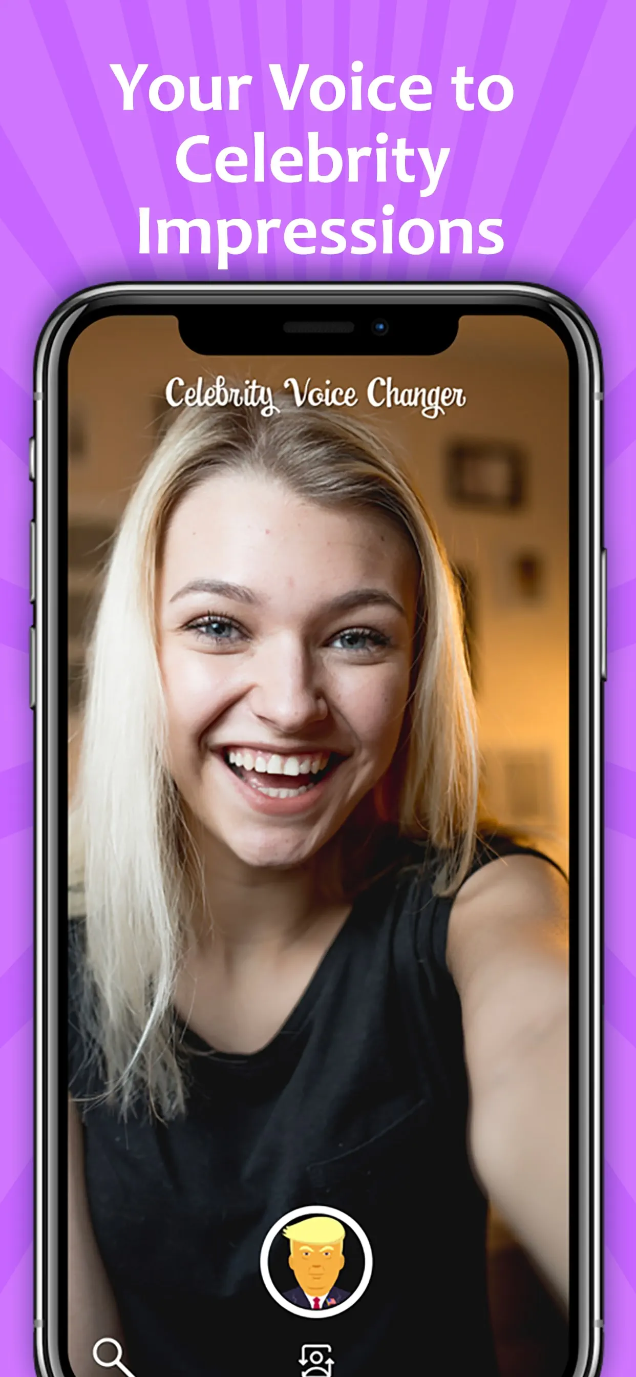 Celebrity Voice Changer Live App Store screenshot 2
