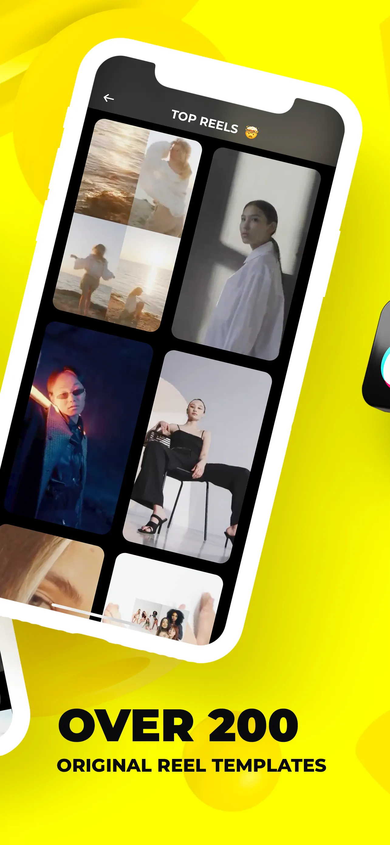 Reelsapp: reel & video editor App Store screenshot 2