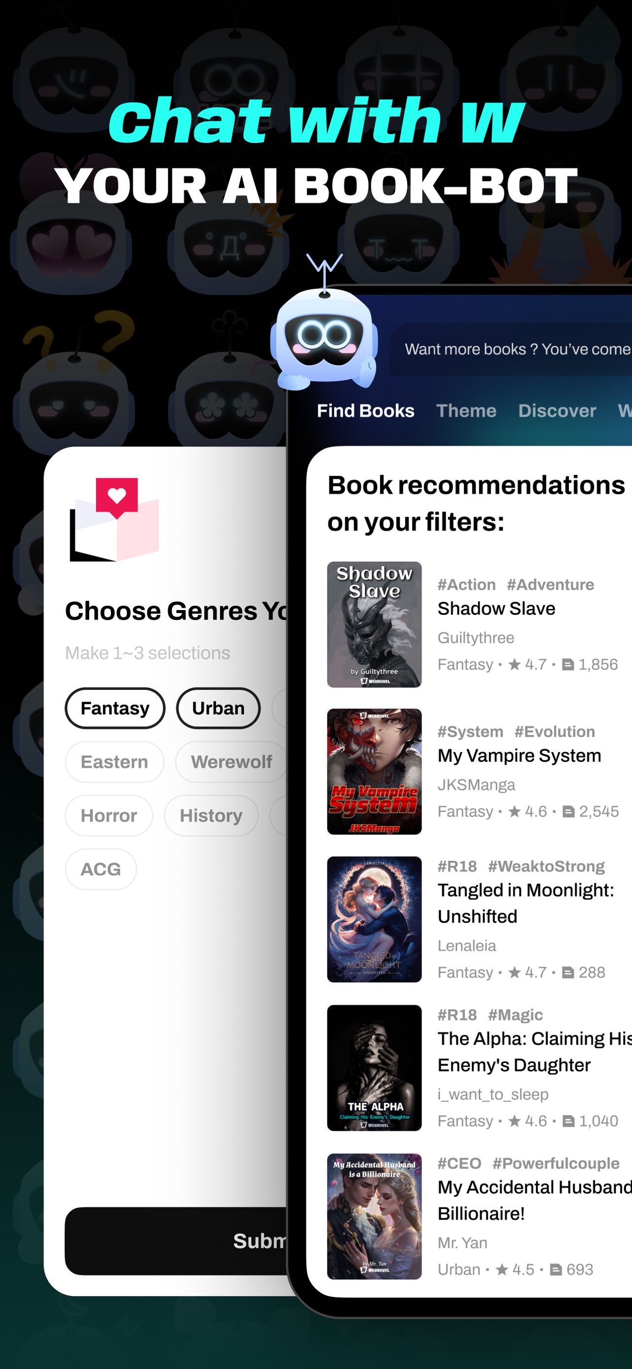 WebNovel - Read Novels & Manga App Store screenshot 2