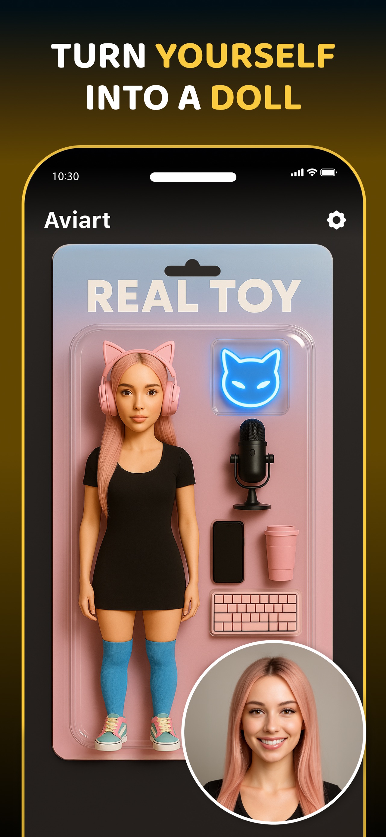 Aviart: AI Photo Generator App Store screenshot 4