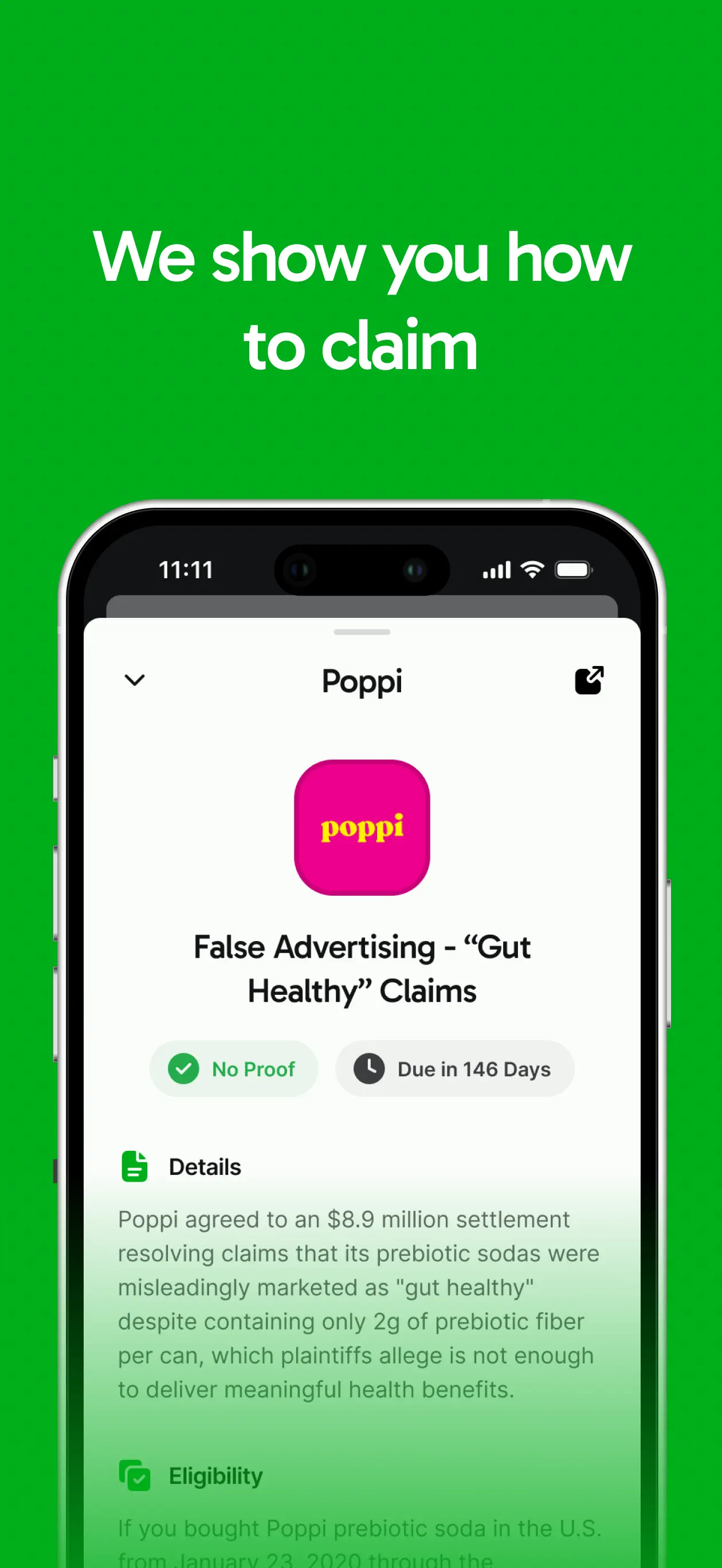 PayMe - Claim Your Money App Store screenshot 4