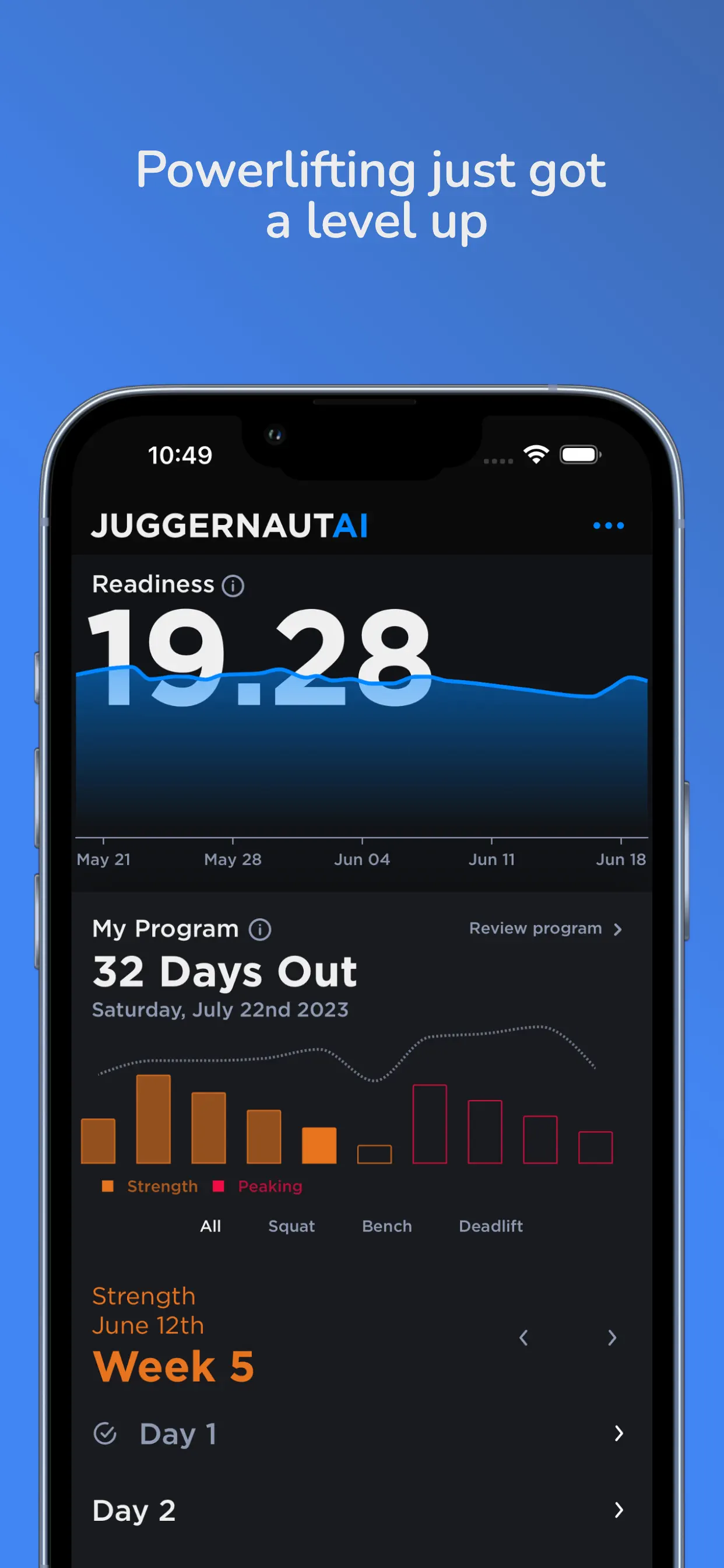 JuggernautAI App Store screenshot 1