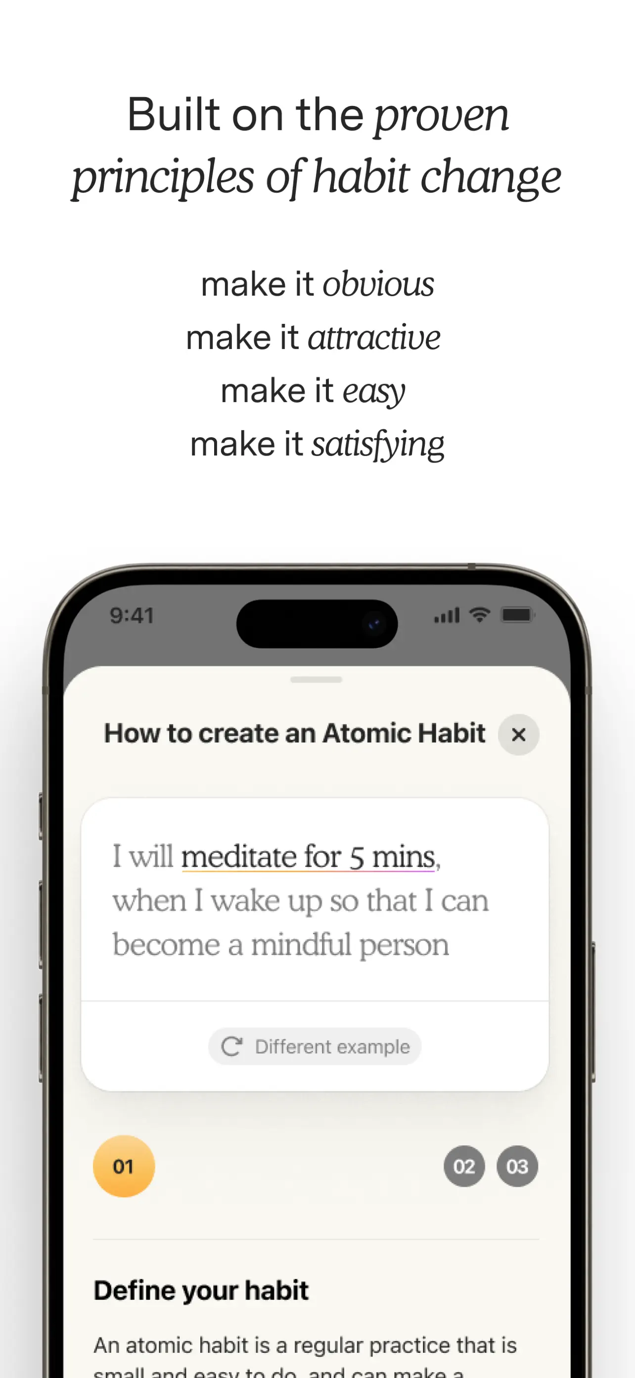 Atoms - from Atomic Habits App Store screenshot 2