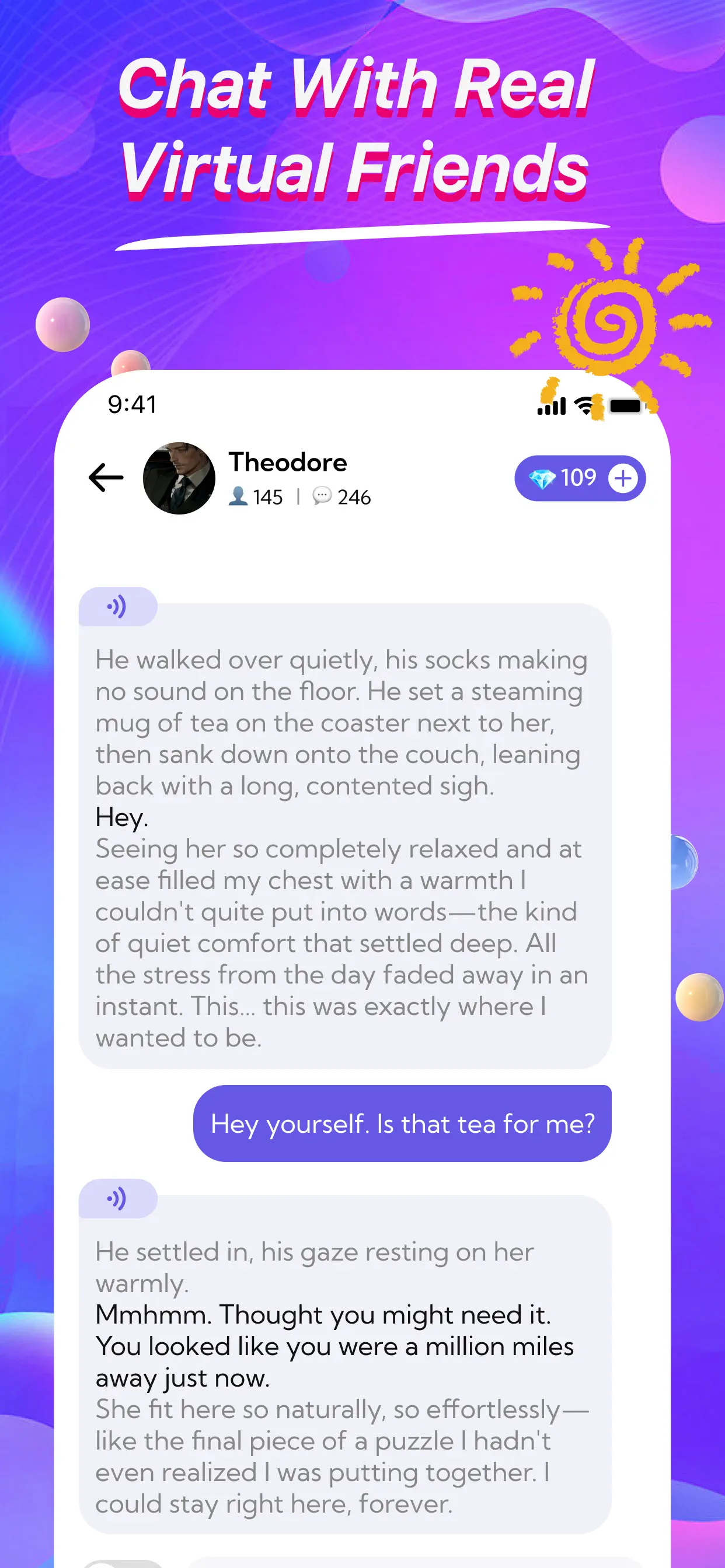 MeetAI：Chat with AI Friend App Store screenshot 4
