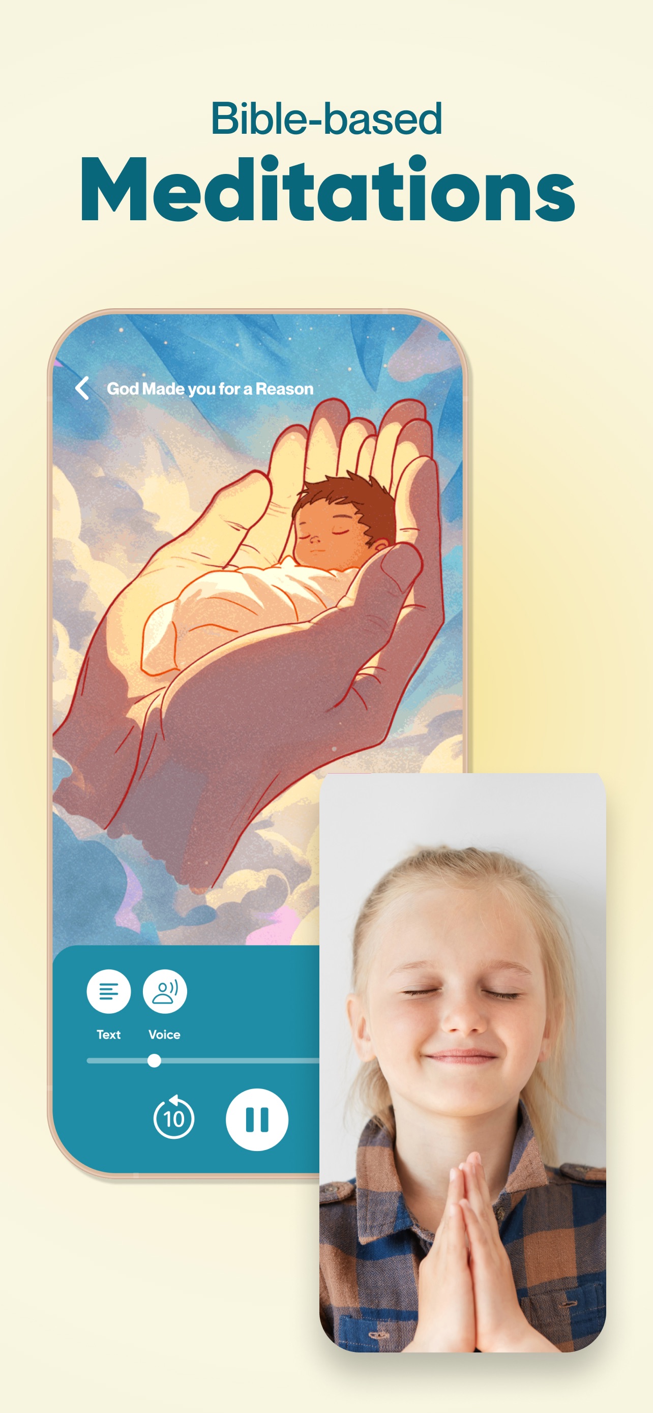 Theo: Prayer & Meditation App Store screenshot 2