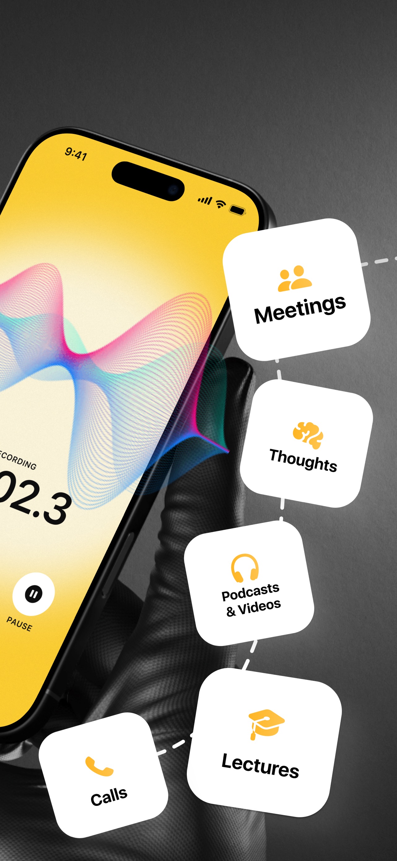 Noteflow: AI Notes Taking App Store screenshot 3
