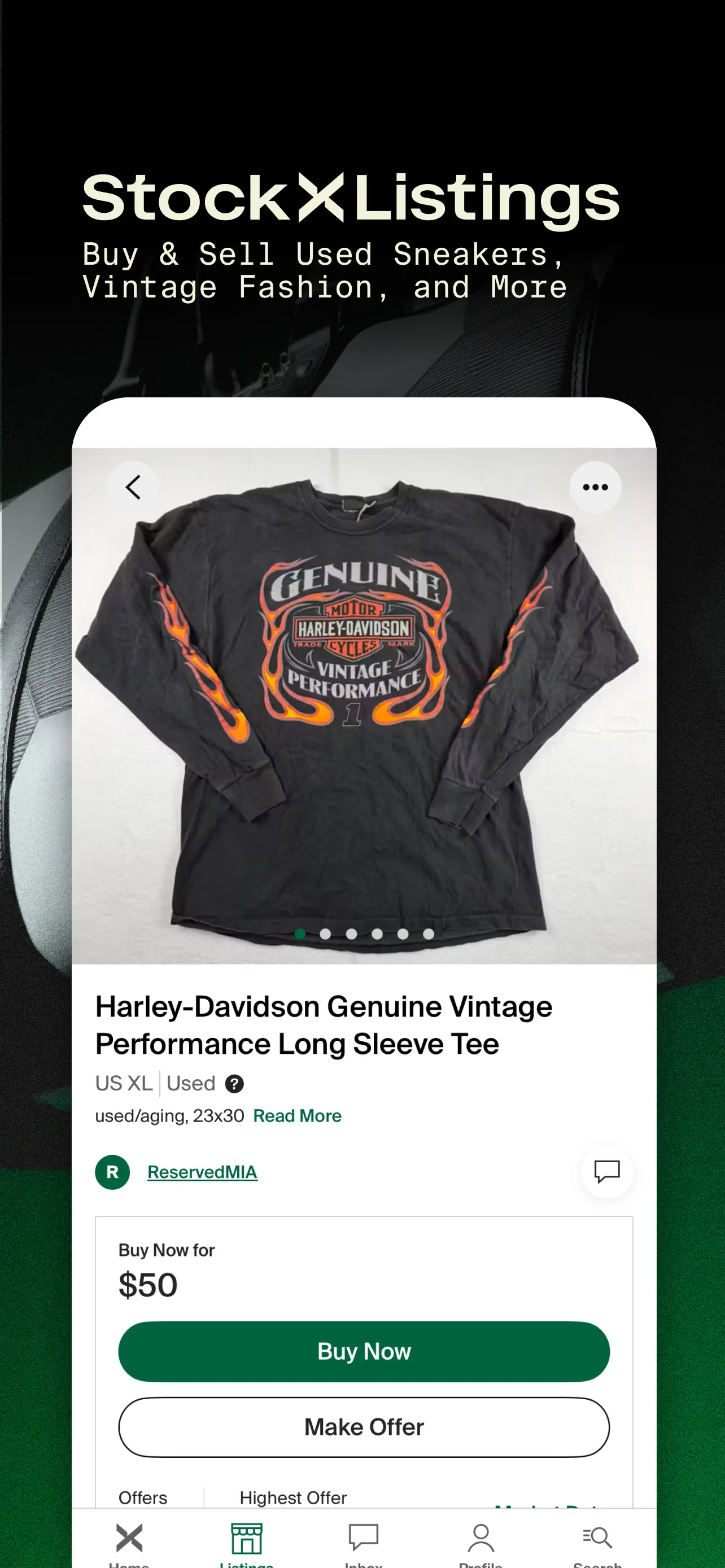 StockX - Sneakers and Apparel App Store screenshot 3