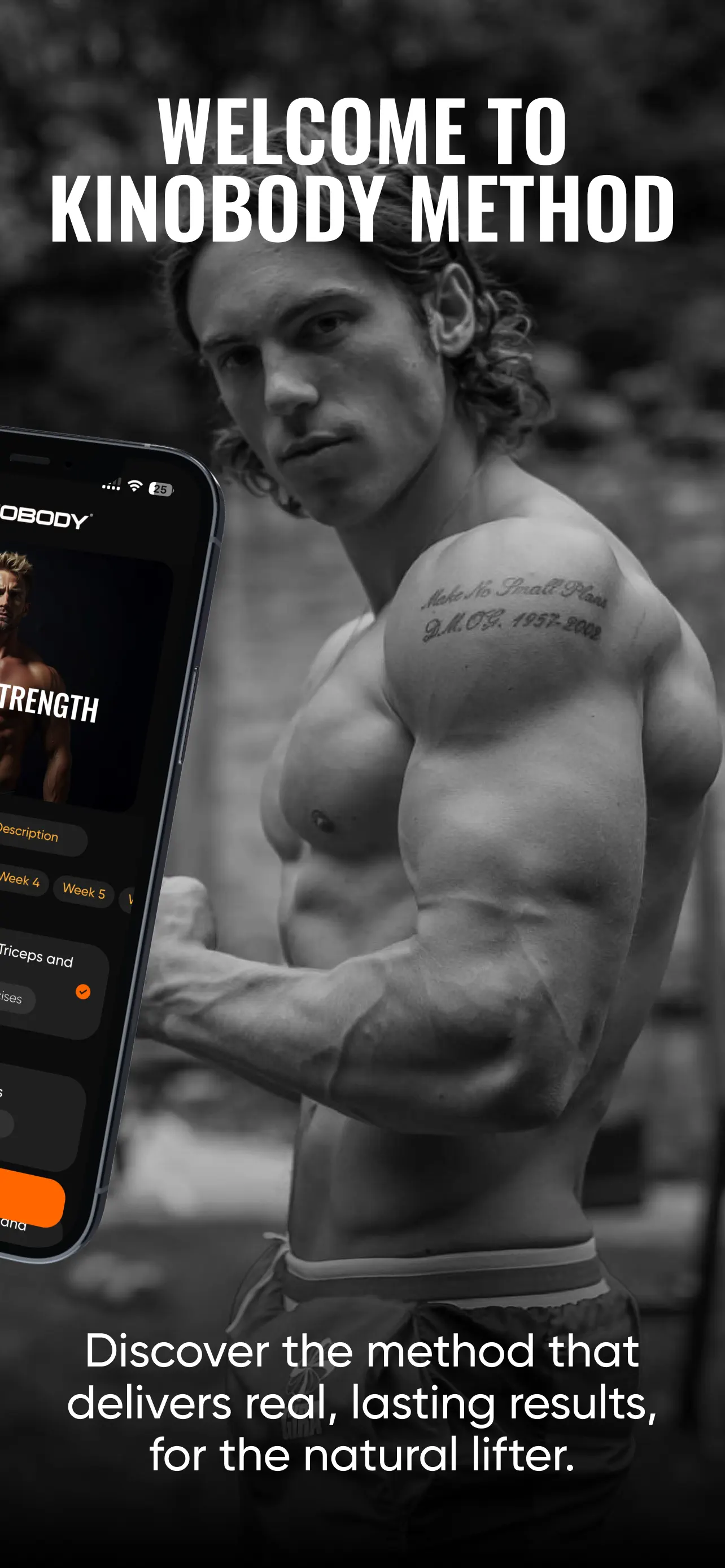 Kinobody Fitness App Store screenshot 2