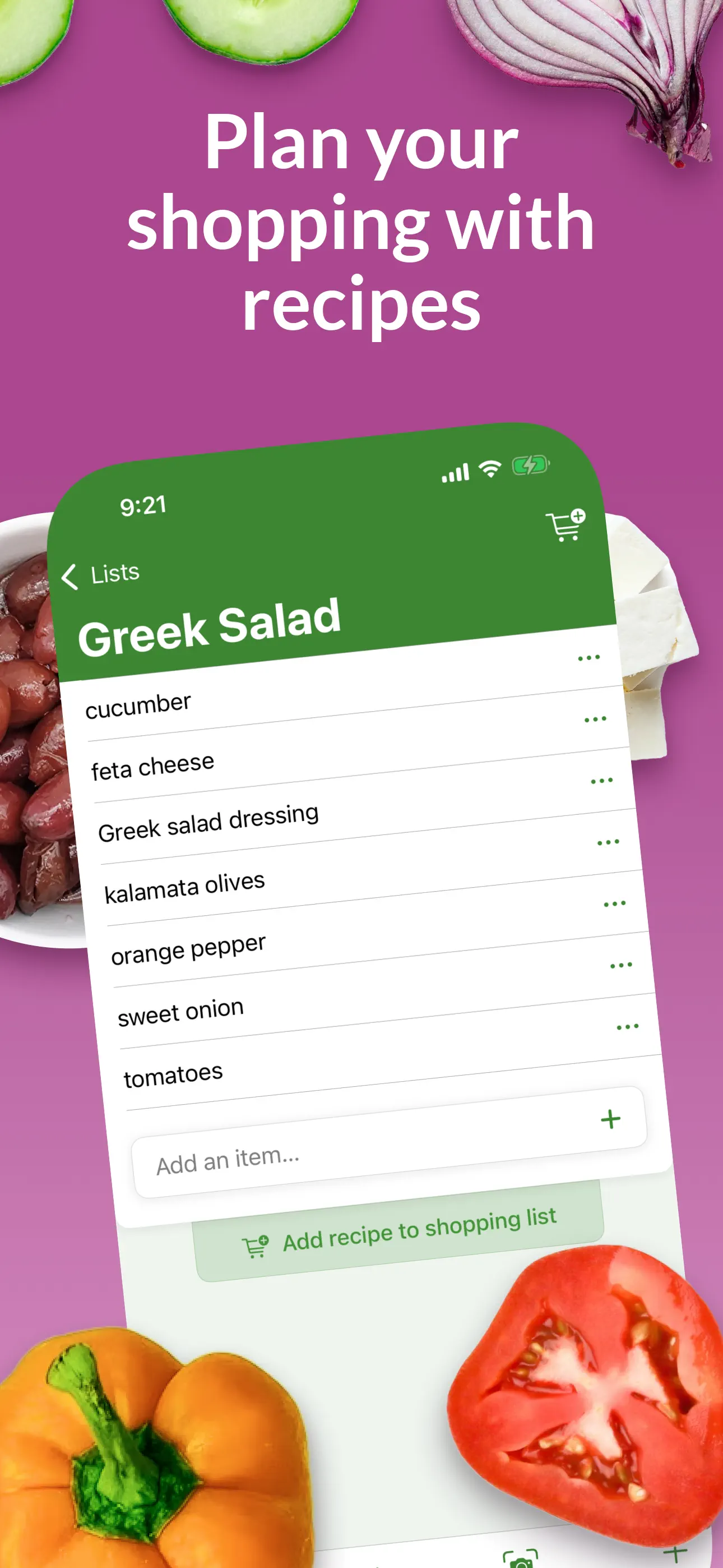 Our Groceries Shopping List App Store screenshot 2
