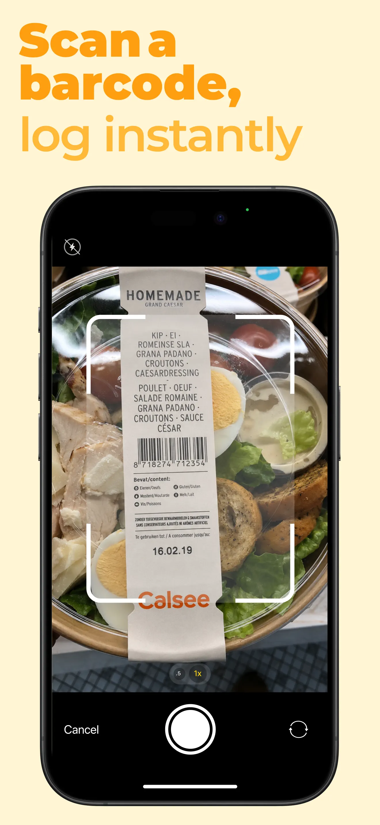 Calsee - AI Calorie Counter App Store screenshot 4