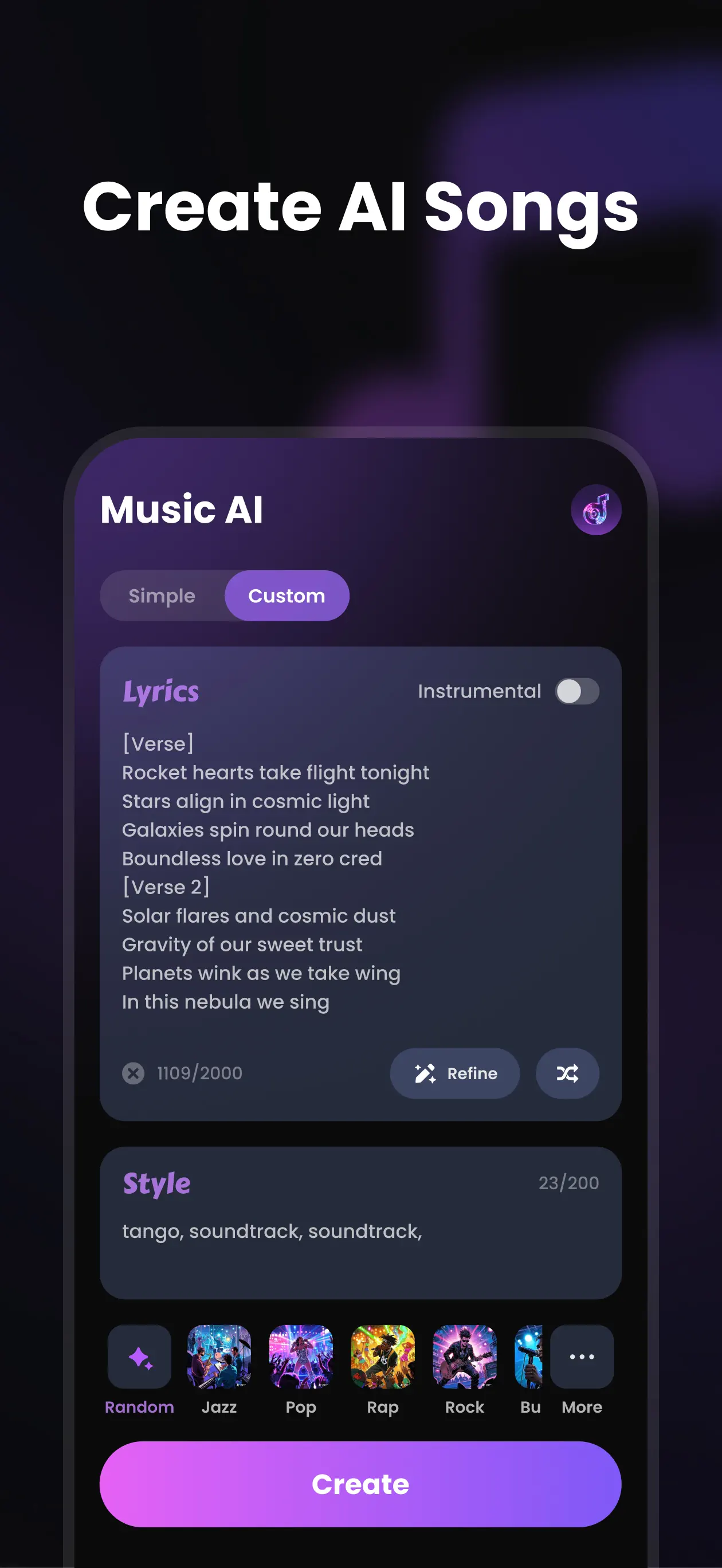 Sondo - AI Music Video & AI MV App Store screenshot 4