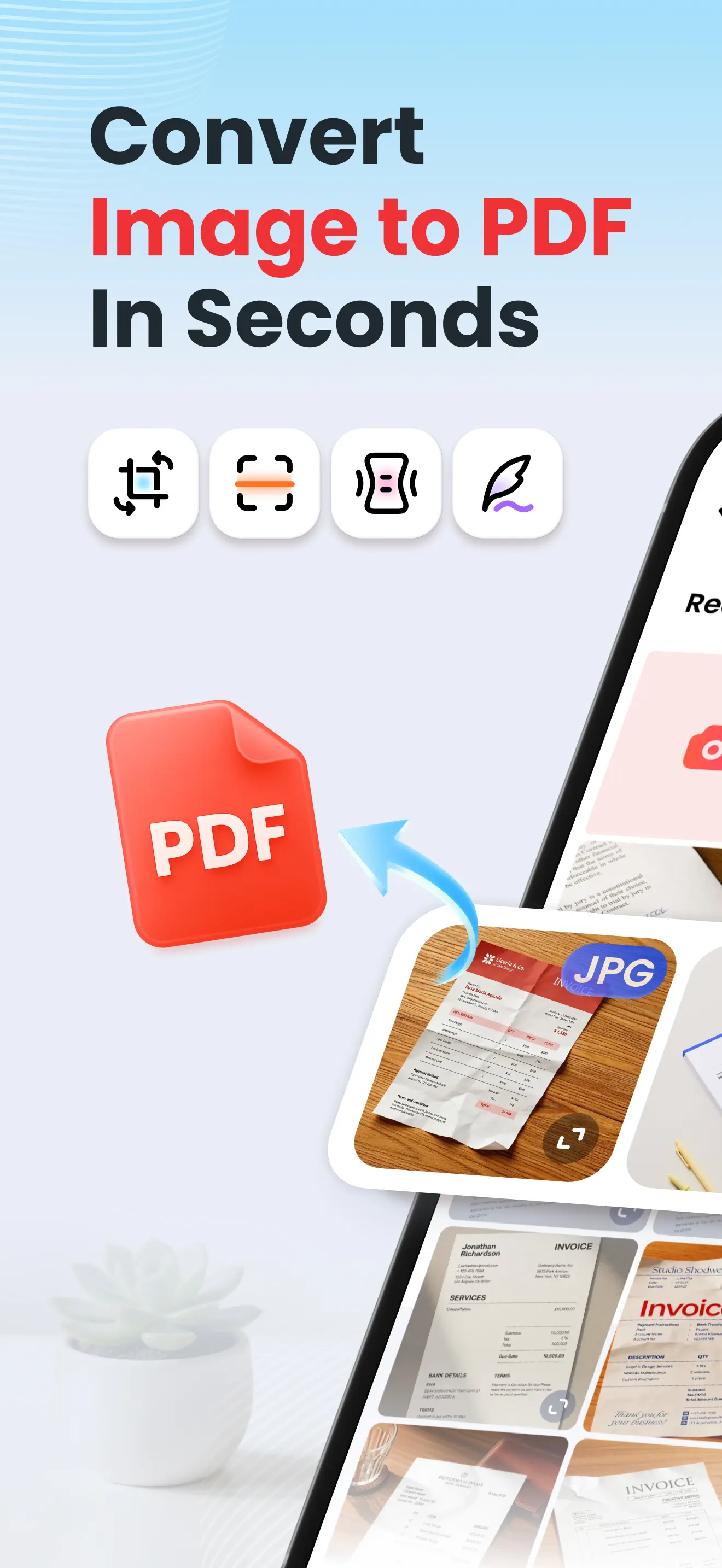 Image to PDF Converter · Edit App Store screenshot 1