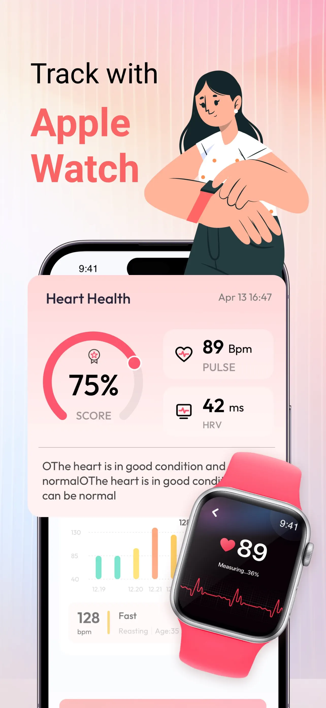 My Pulse: Heart Rate Monitor App Store screenshot 3