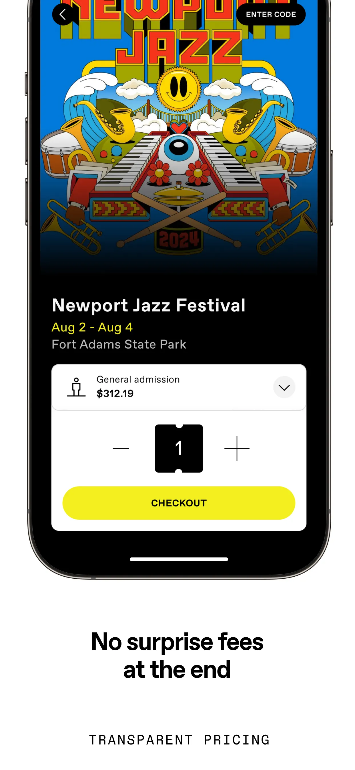 DICE: Live Shows App Store screenshot 4