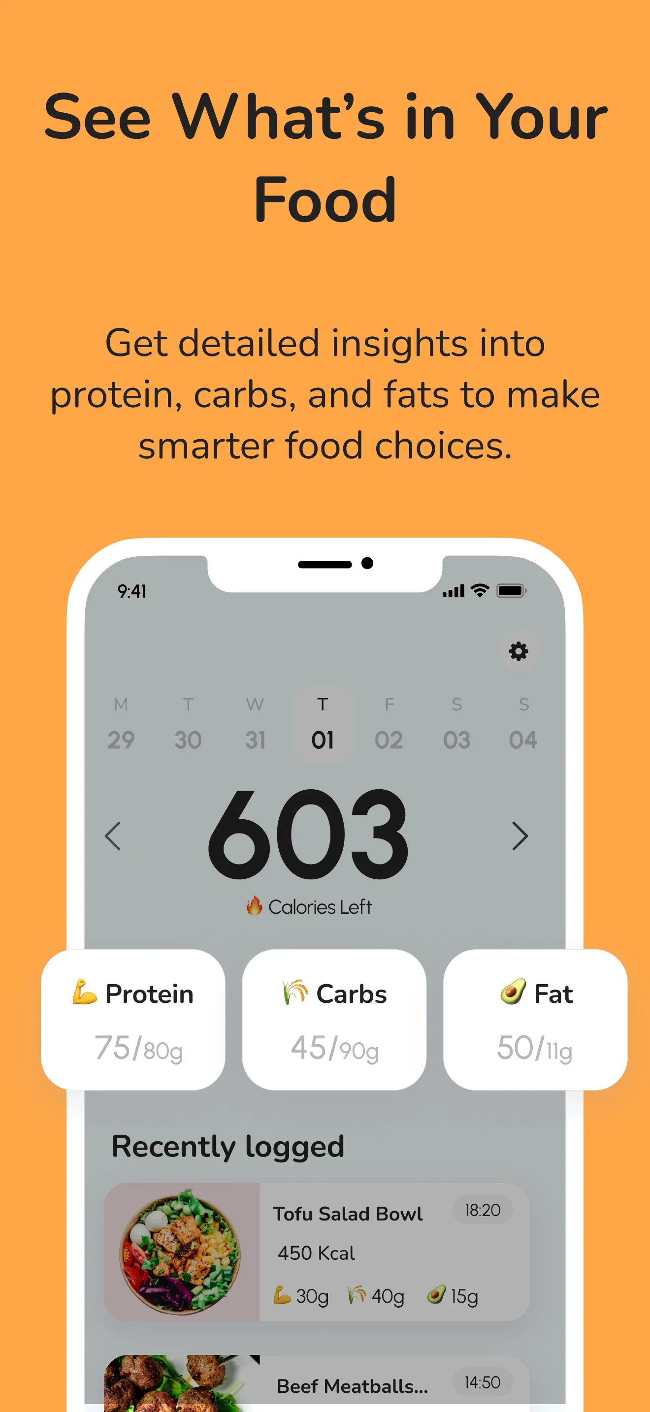 CalCountAI: Calorie Tracking App Store screenshot 3