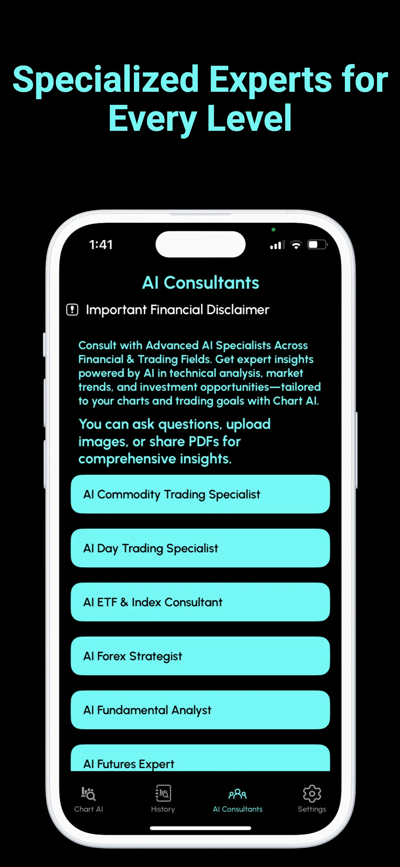 Chart AI Pro Trading Assistant App Store screenshot 4