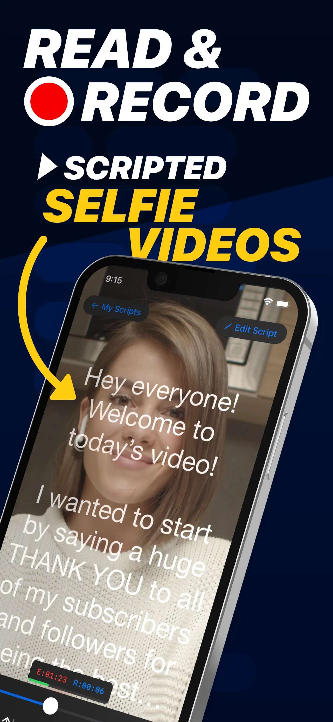 Teleprompter App Store screenshot 2