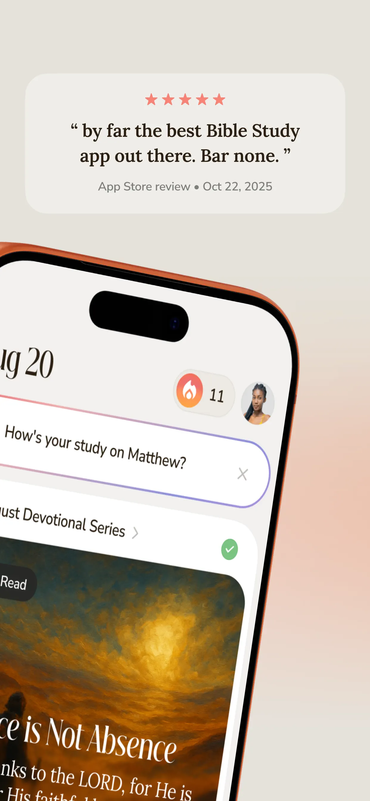 Aura: Pray Deeper, Walk Closer App Store screenshot 3