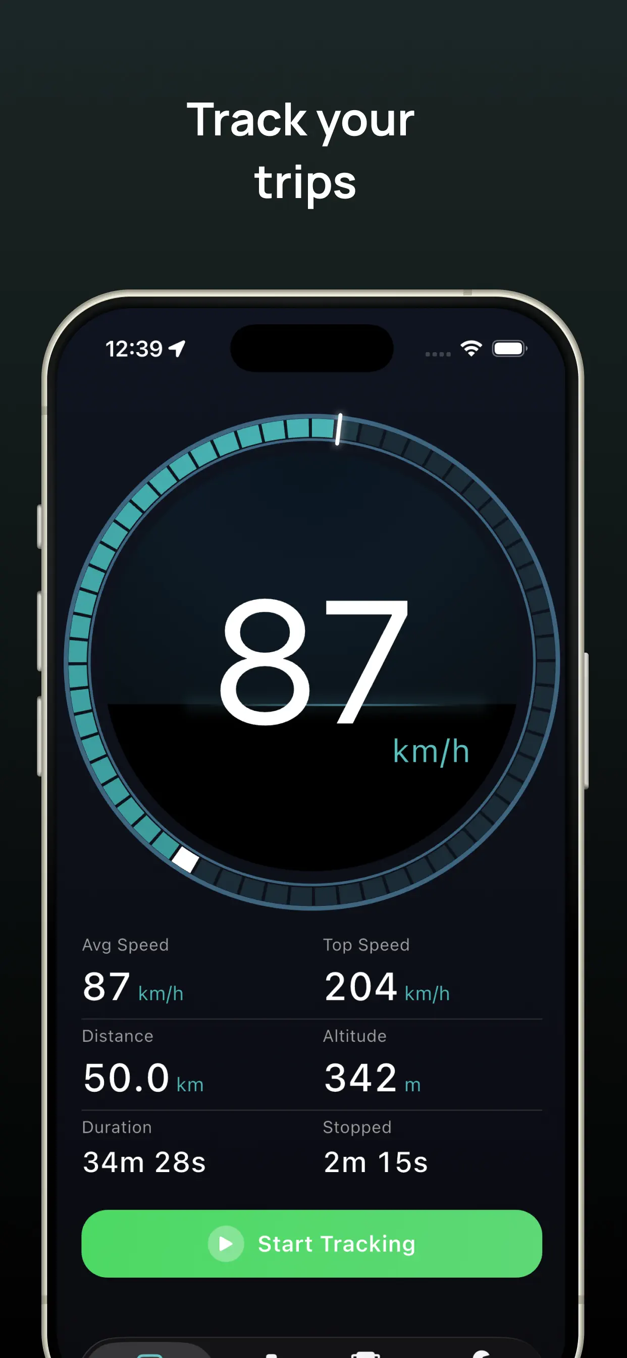 TripRank - Speed Tracker App Store screenshot 1